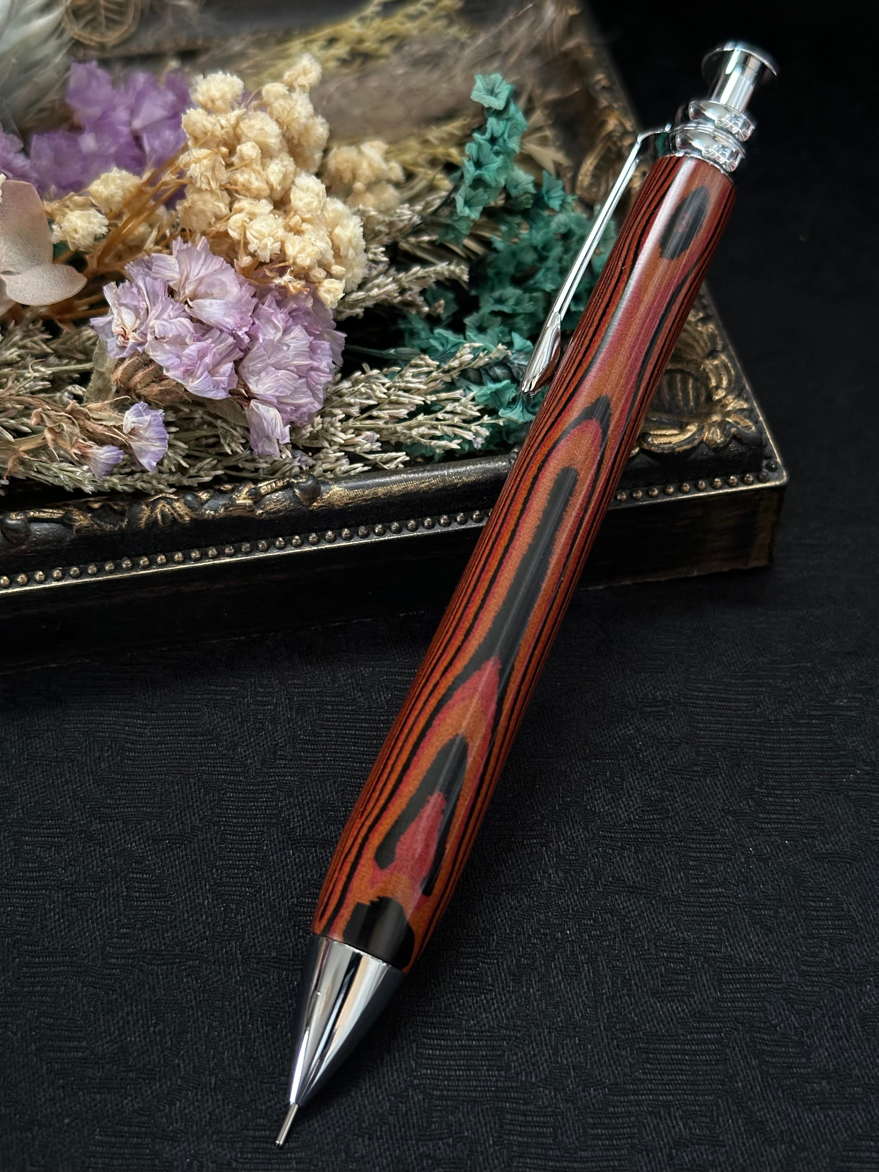 積層エボナイト(ROB)/エボナイトシャープペン底重心タイプ(オリジナル