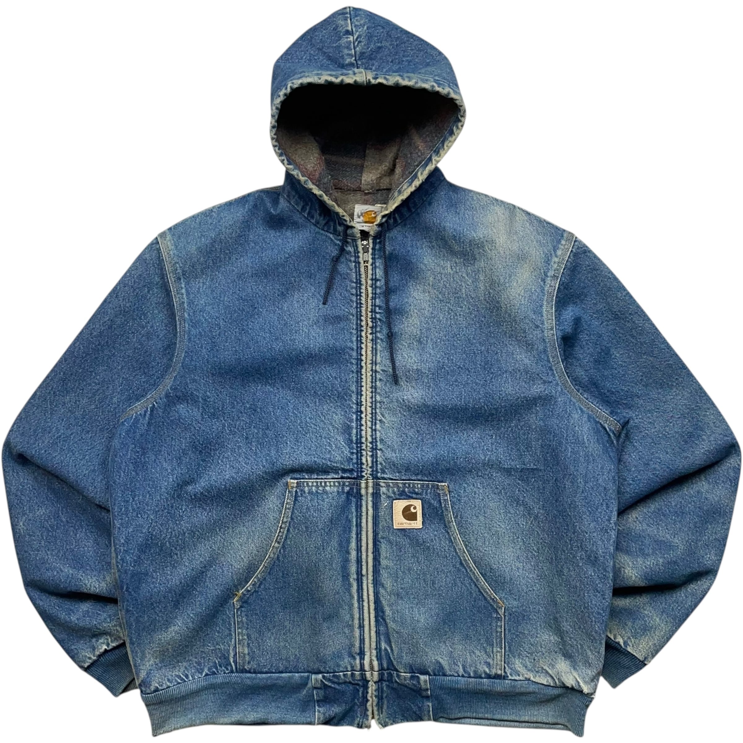 405【最高の使用感】カーハート ダック地 希少なXL アクティブ