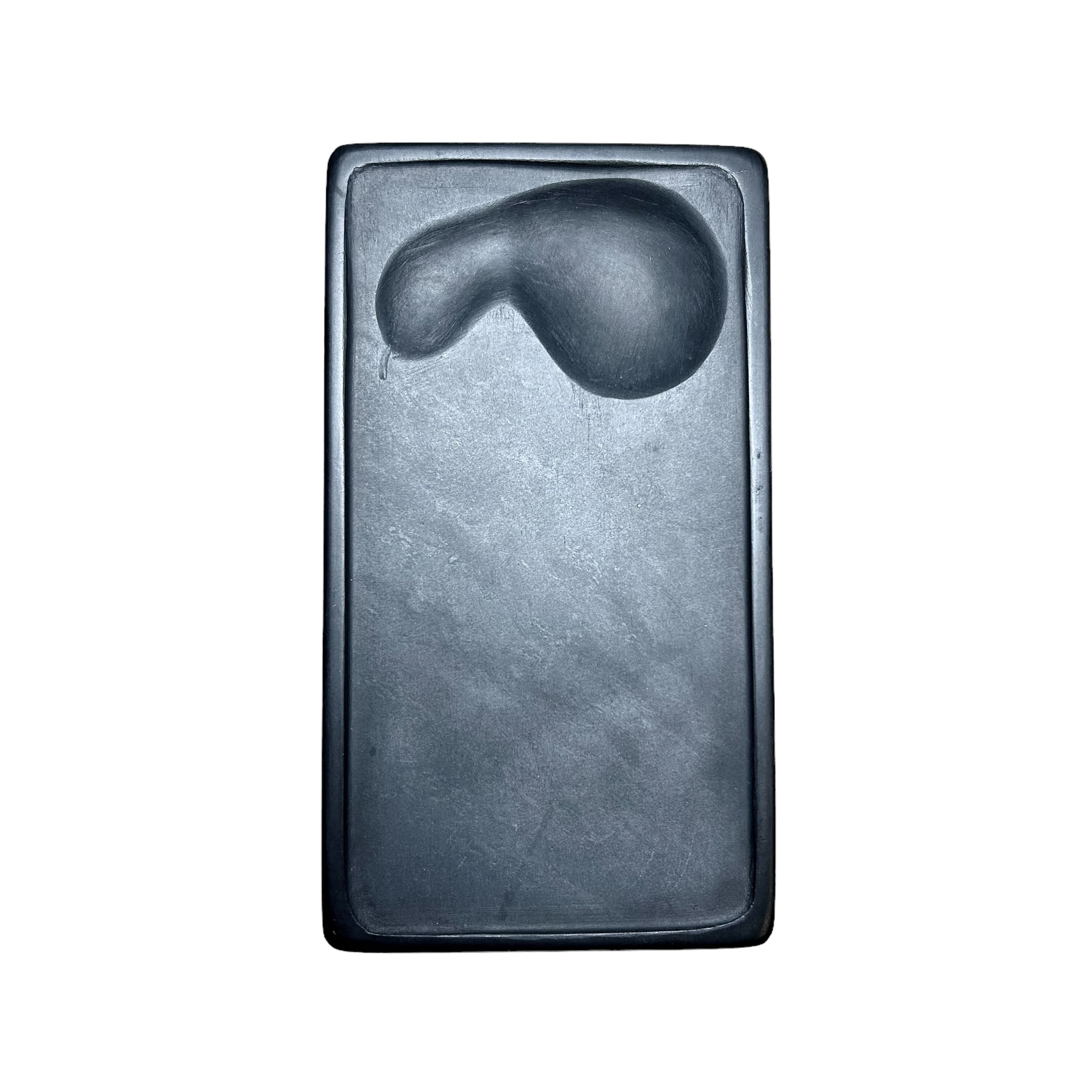 蓋付墨池硯1 | 甲州雨畑硯 峯硯堂本舗