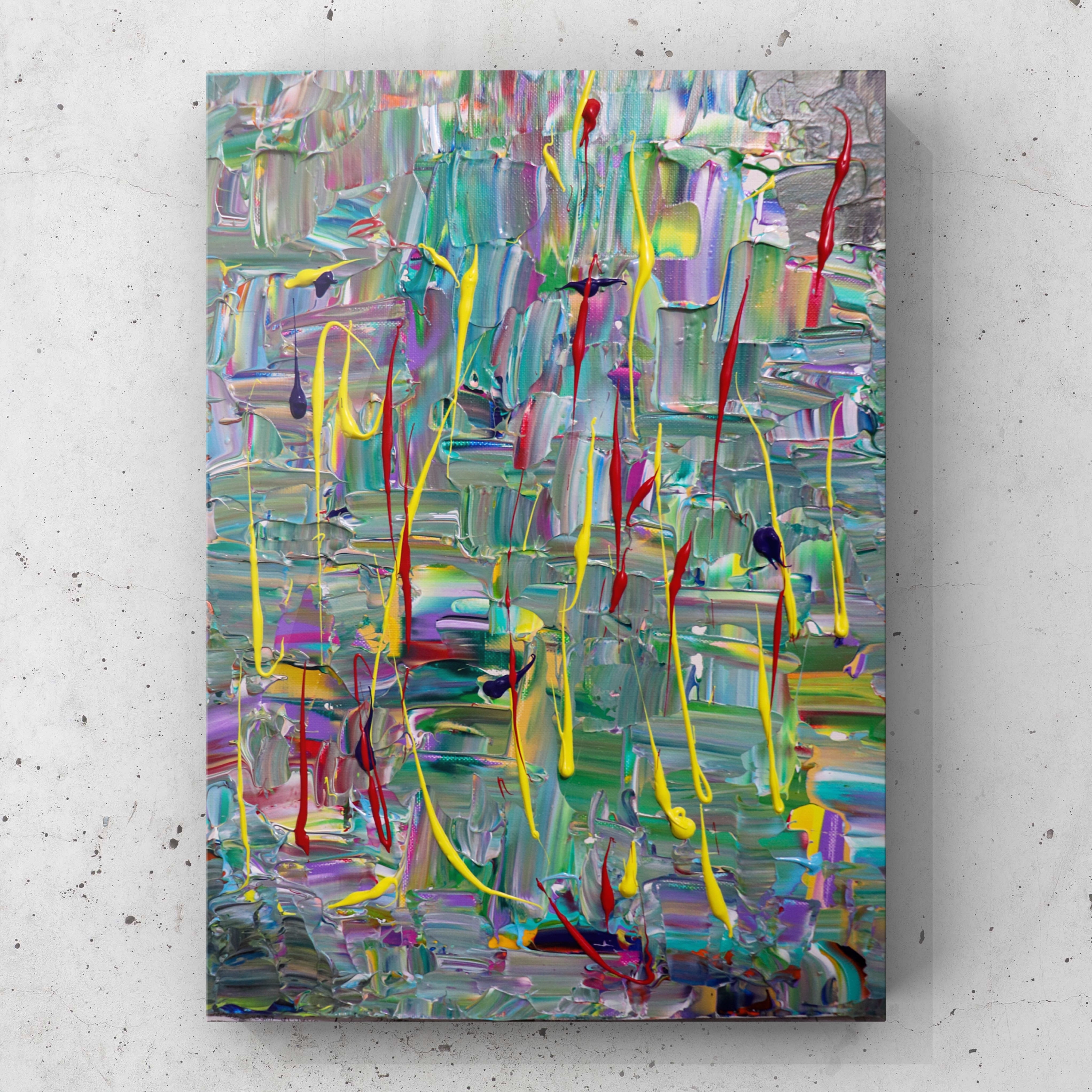 最終価格】絵画 油絵 原画 抽象画 現代アート F20 1 o'clock.“ F20号