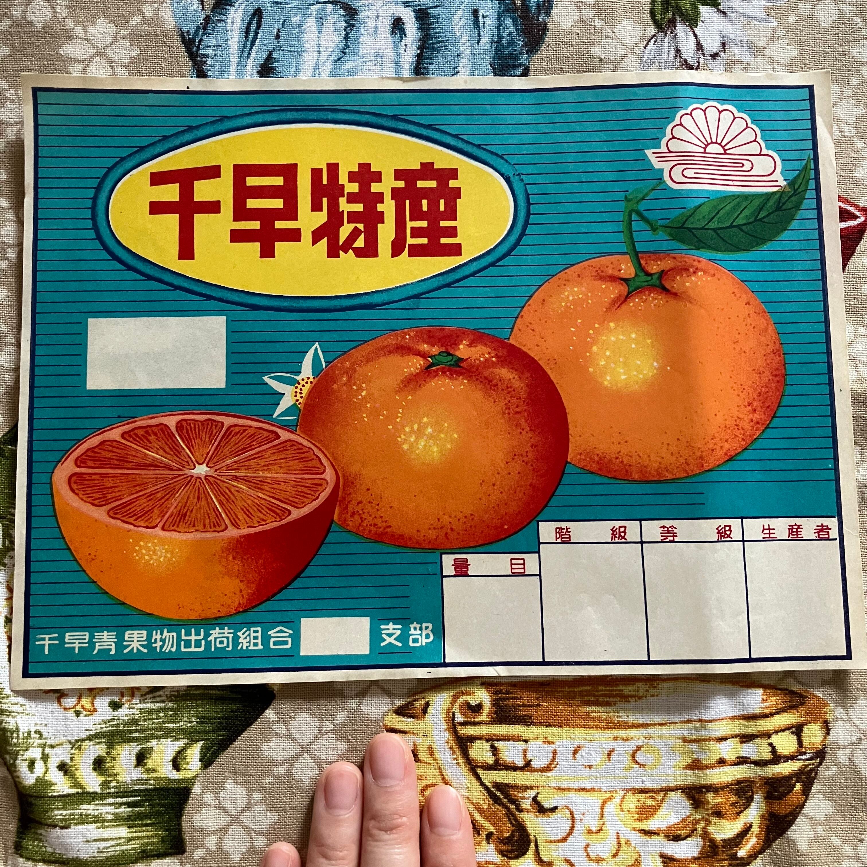 日本画 橙色の果実の屏風 160cm 日本画 橙色の果実の屏風 160cm - メルカリ