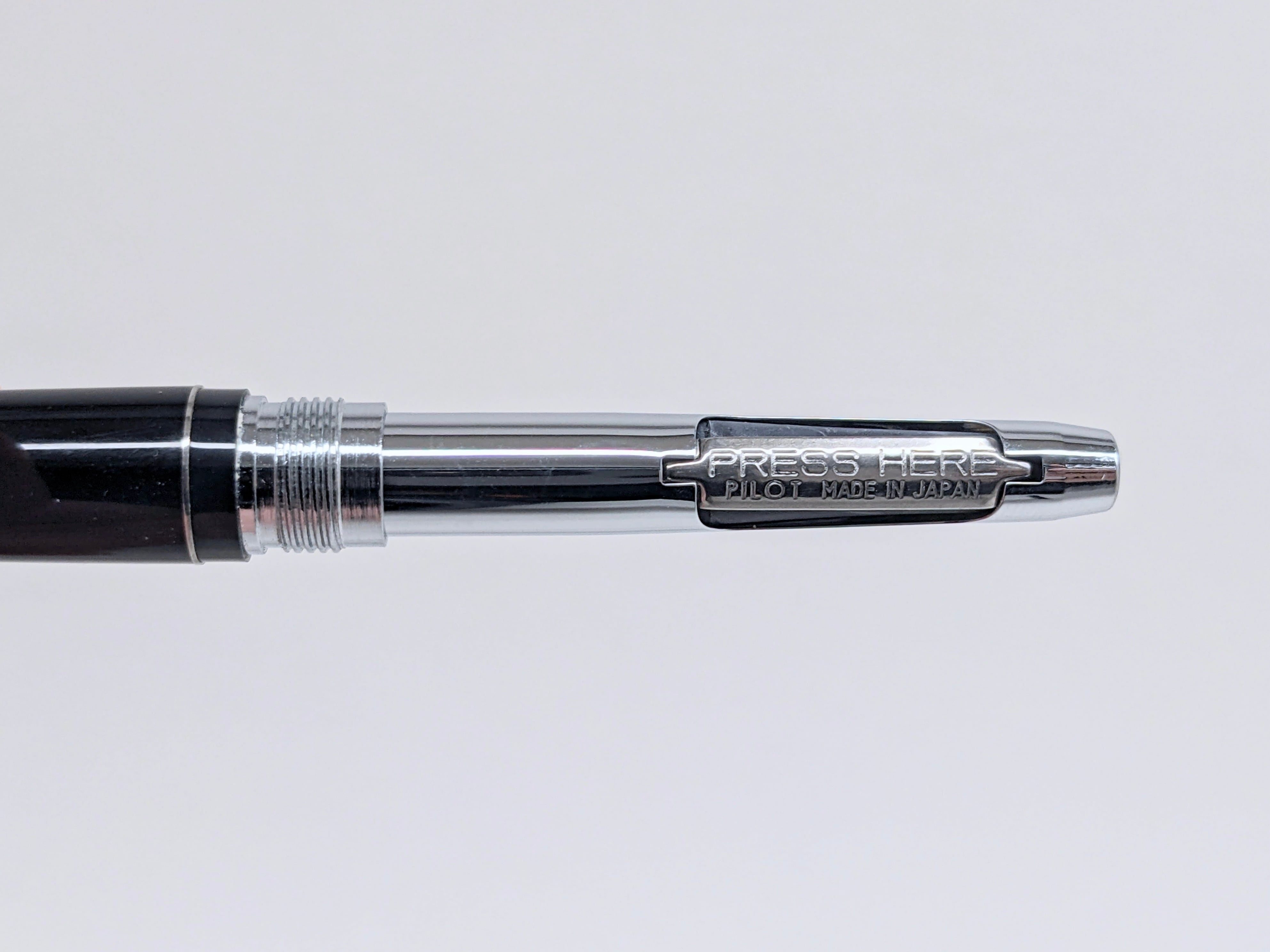 パイロット 万年筆 カスタム スターリングシルバー F 18K WG