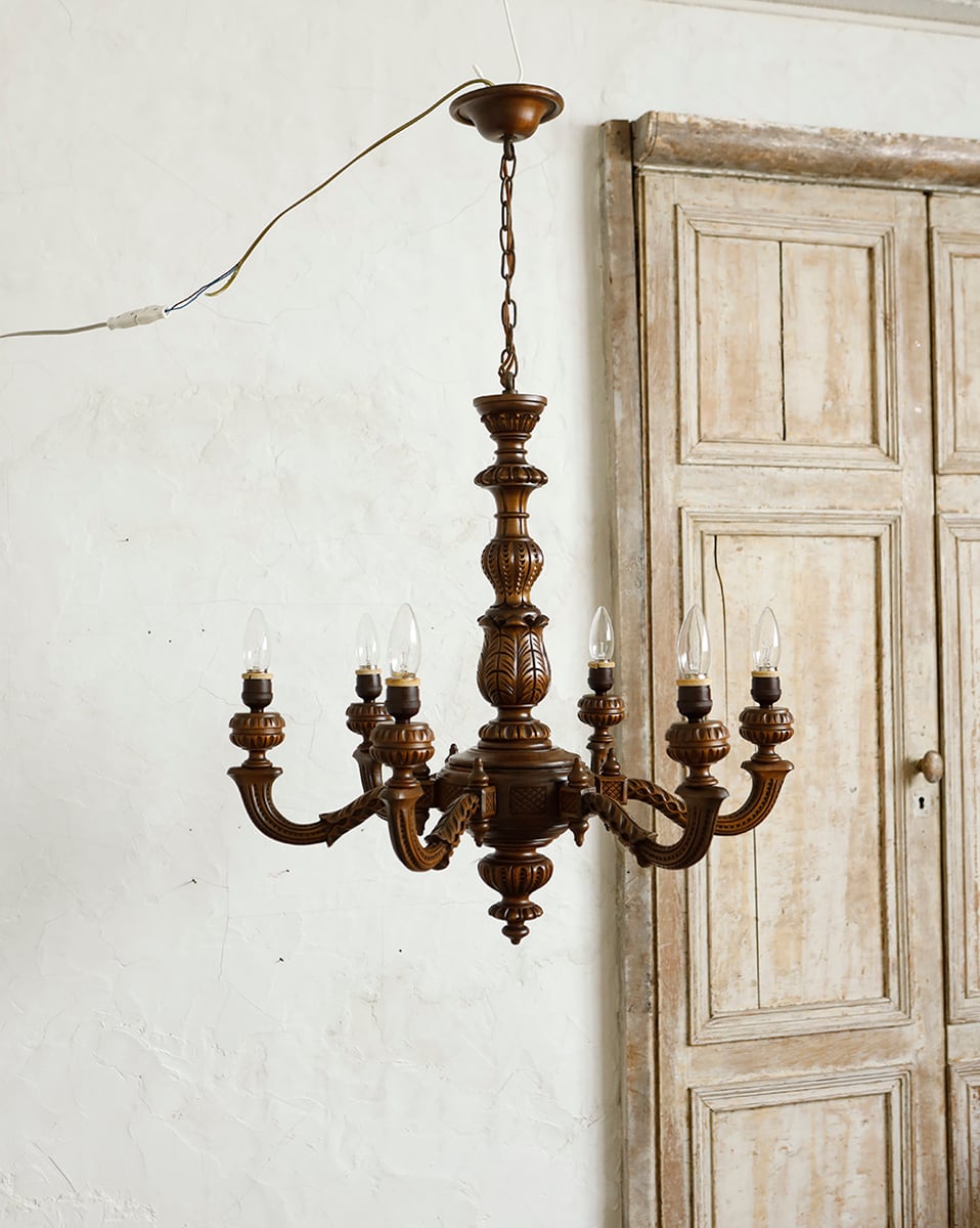 木製シャンデリア | Pay ID