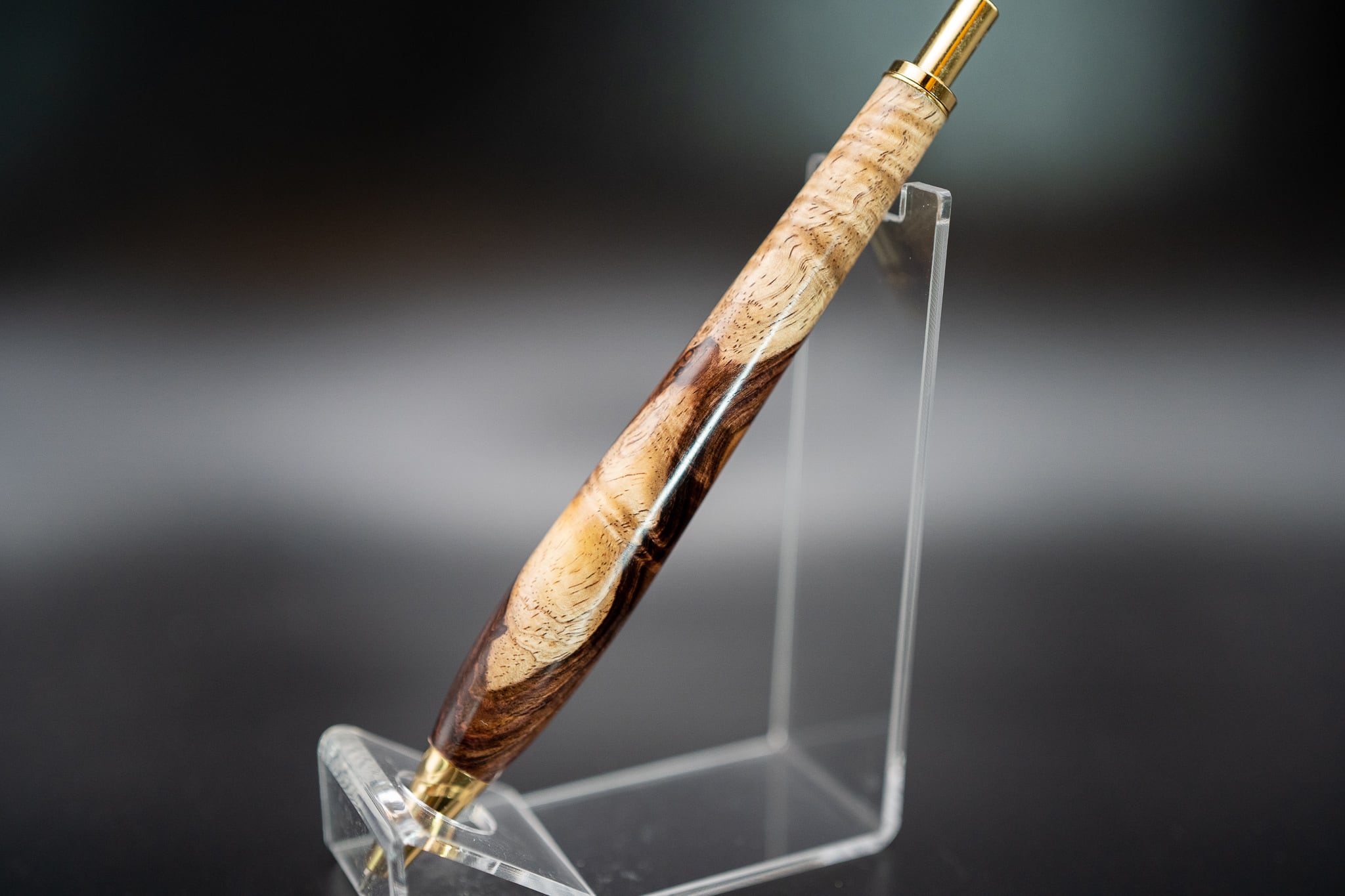 最高峰の瘤材】ホンジュラスローズウッド瘤杢 | 木軸ペン工房 金杢犀