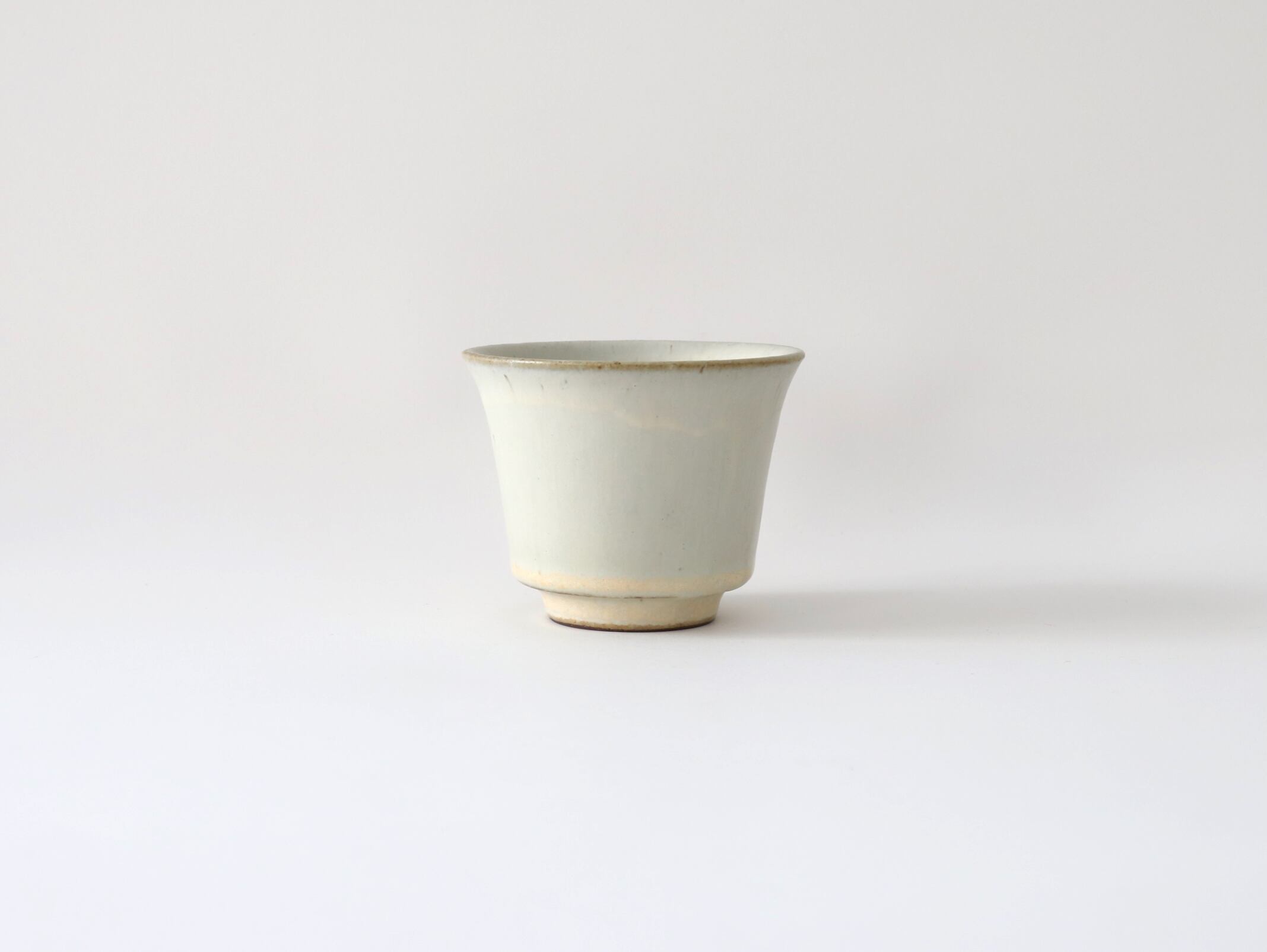 鯨井円美 湯呑み （白） | Galerie NUAGE