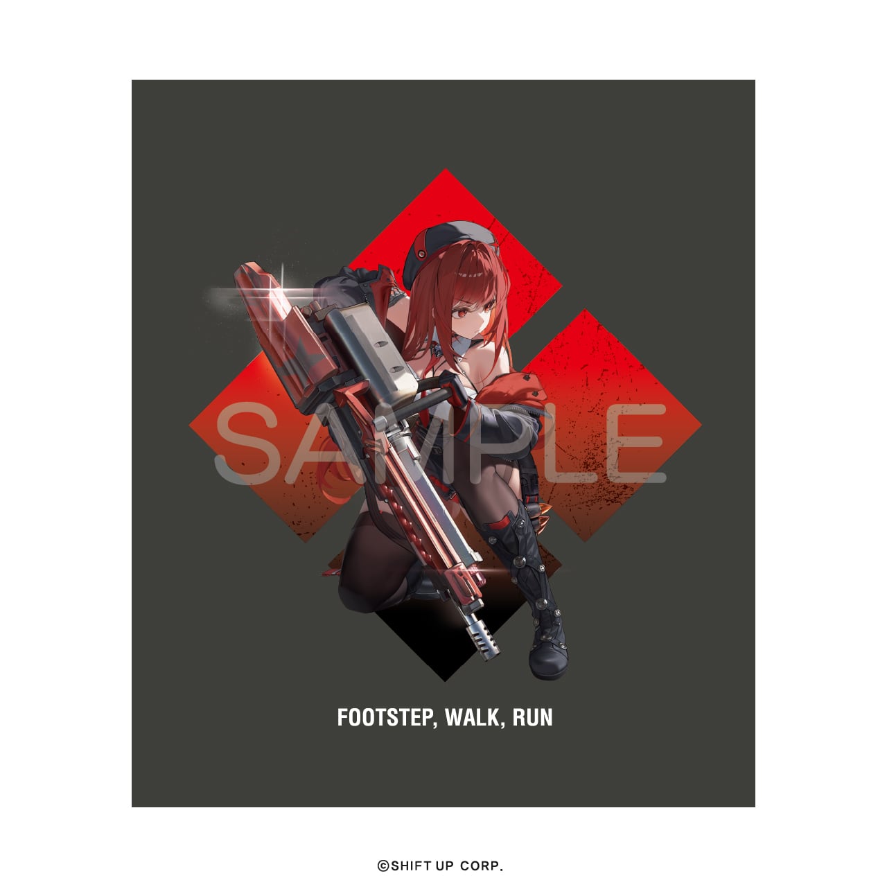 NIKKE Tシャツ ラピ：レッドフード S/M/L/XL | あるじゃんマーケット