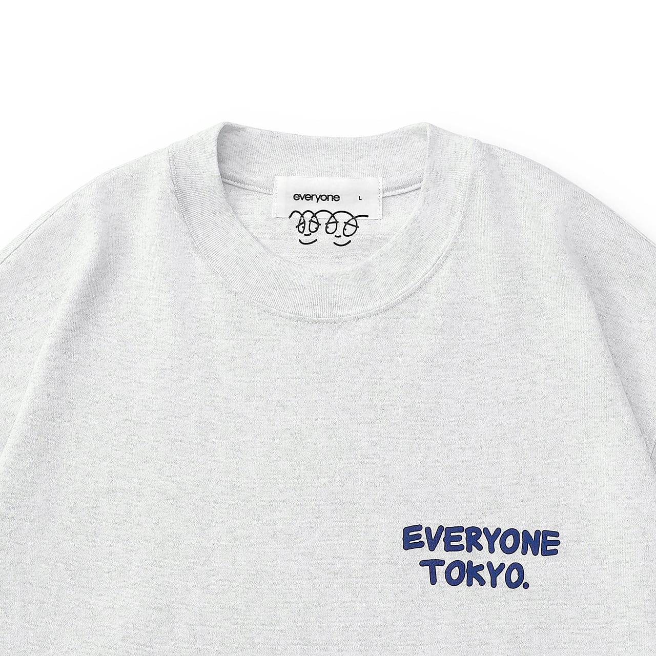 エブリワン everyone j.30000 logo short tee