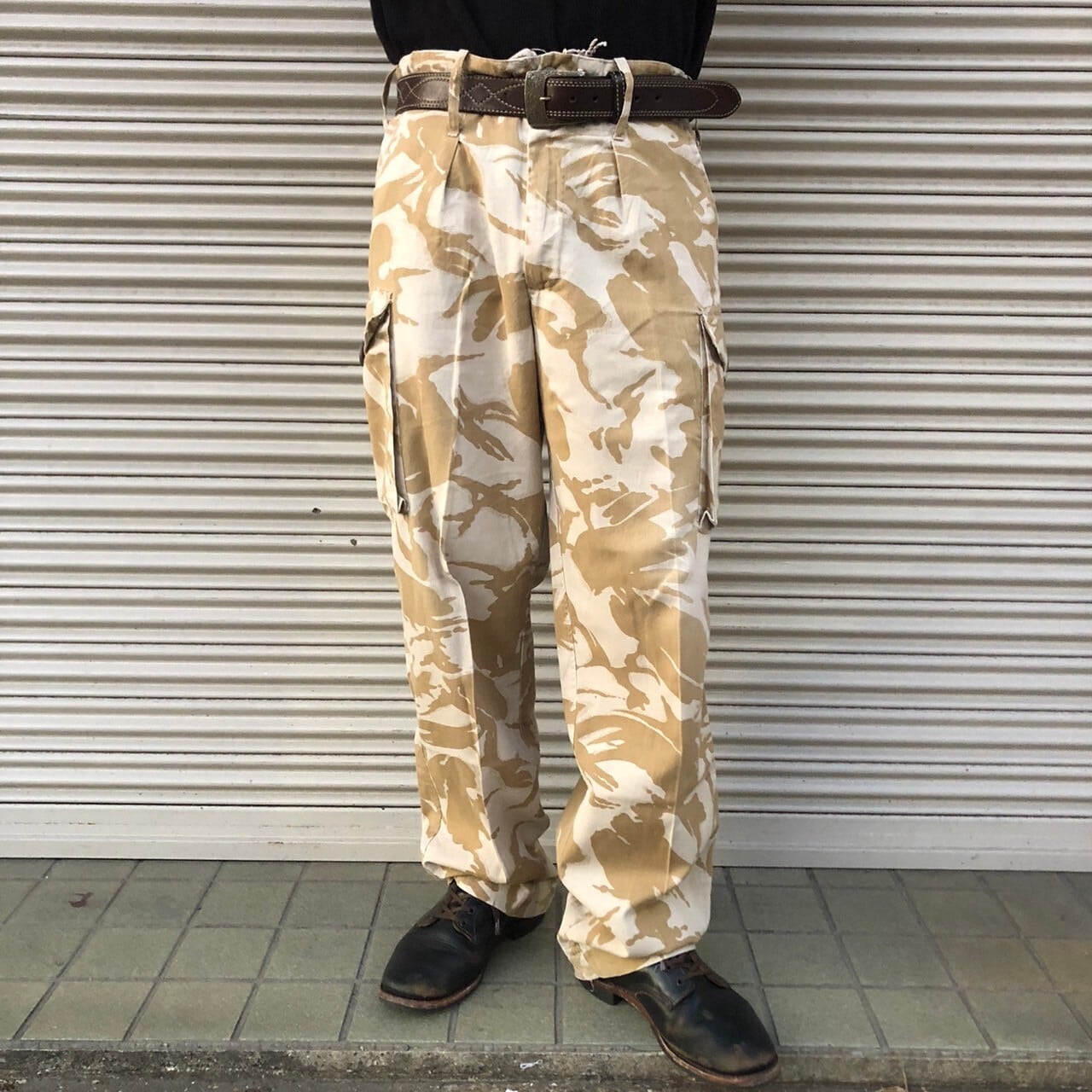 英国 イギリス軍 実物 DPM デザートカモ トロピカル 80/88/104 迷彩