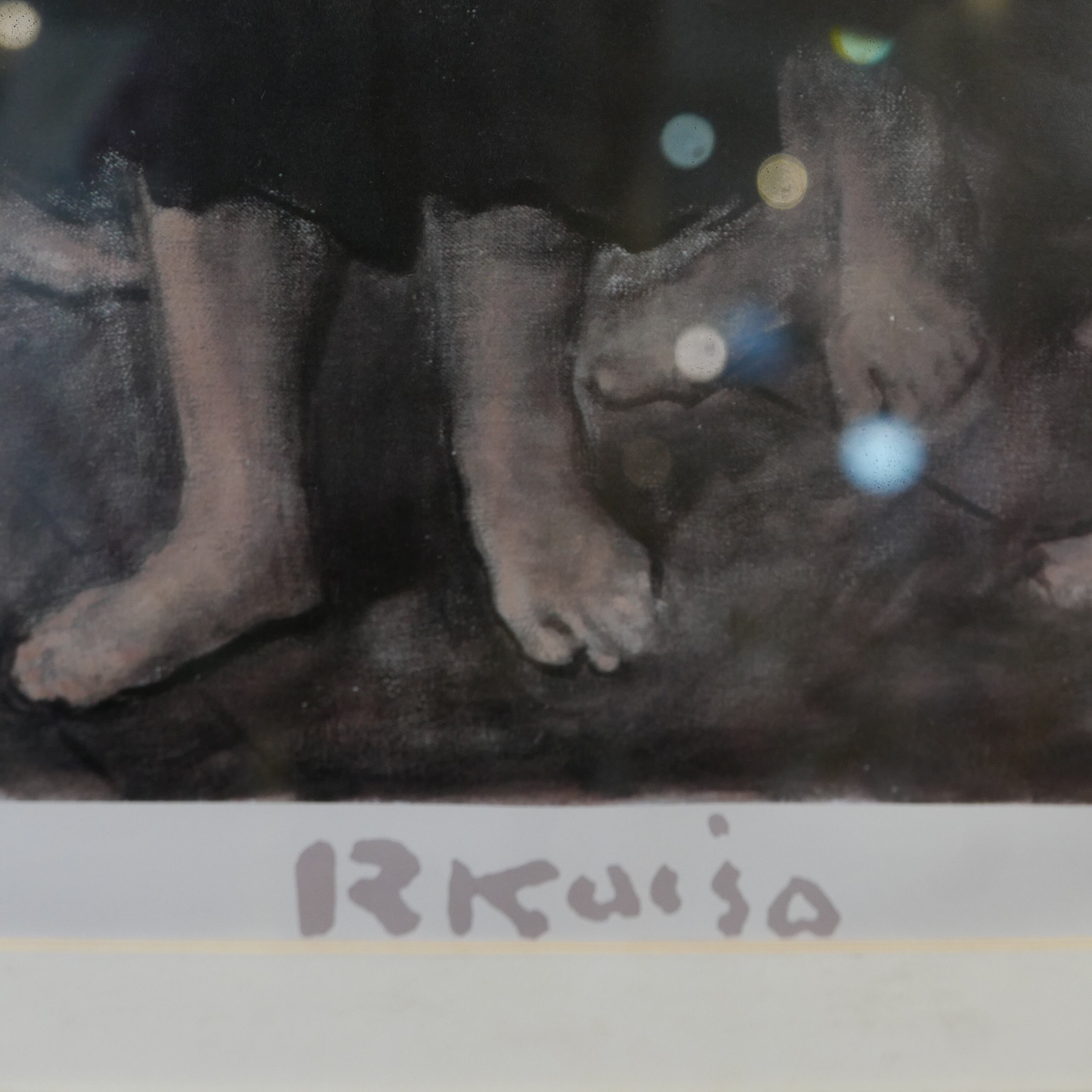 小磯良平画伯』 斉唱 印刷で限定複製いたしました。 小磯良平画伯