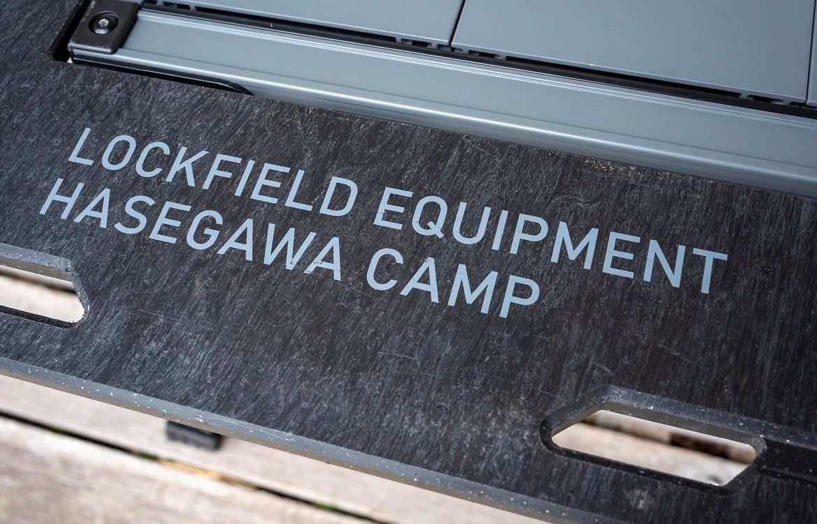 HASEGAWA LOCKFIELD コラボ アルミグリルテーブル LOCKFIELD EQUIPMENT