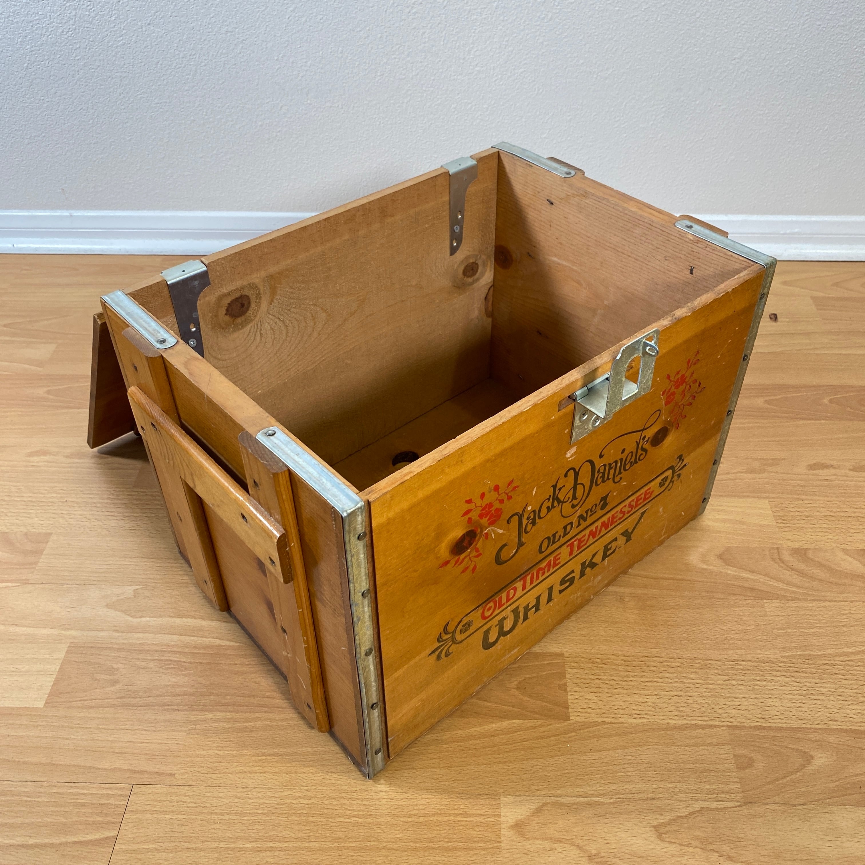 USA Jack Daniel's wooden box ジャックダニエル 木箱