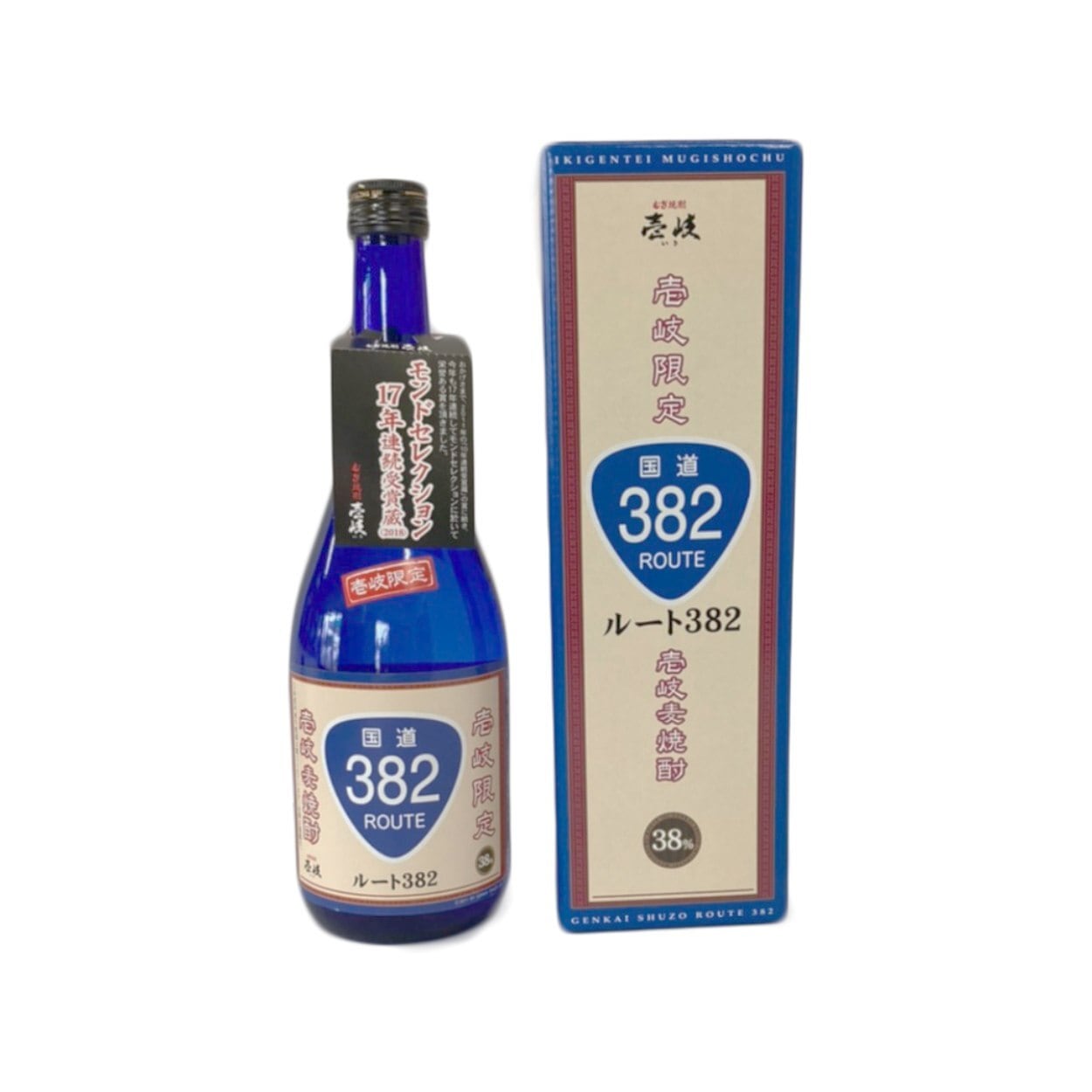 ROUTE382（ルート382） 麦焼酎 38度 720ml【玄海酒造】 壱岐限定