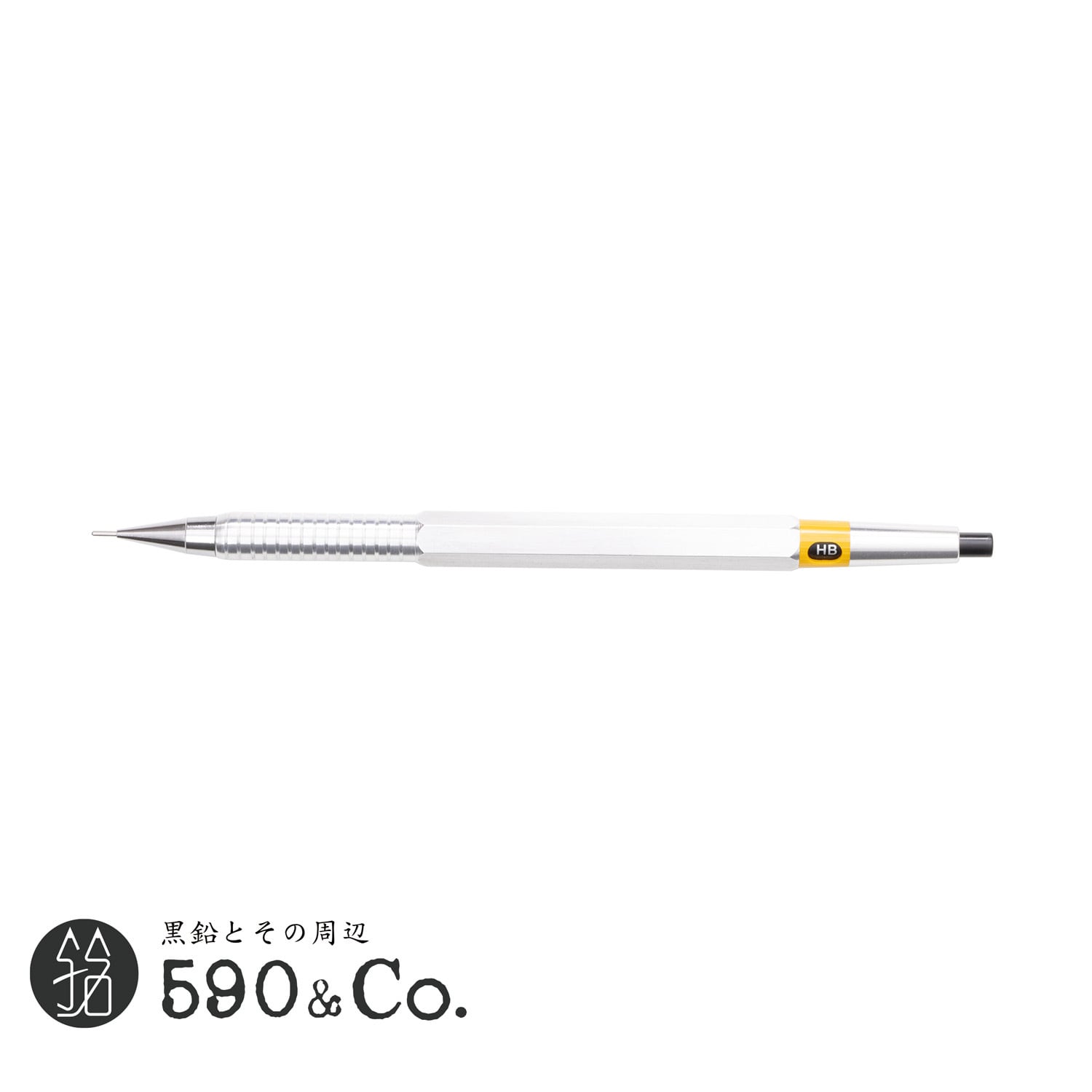 廣瀬鐵筆堂】カスタムPG5・六角軸 丸グリップ(アルミ) | 590&Co.