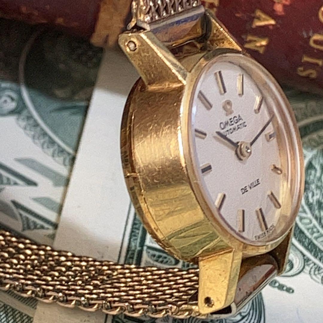 ☆至高スイスブランド☆18Kオメガ アンティークウォッチ手巻き
