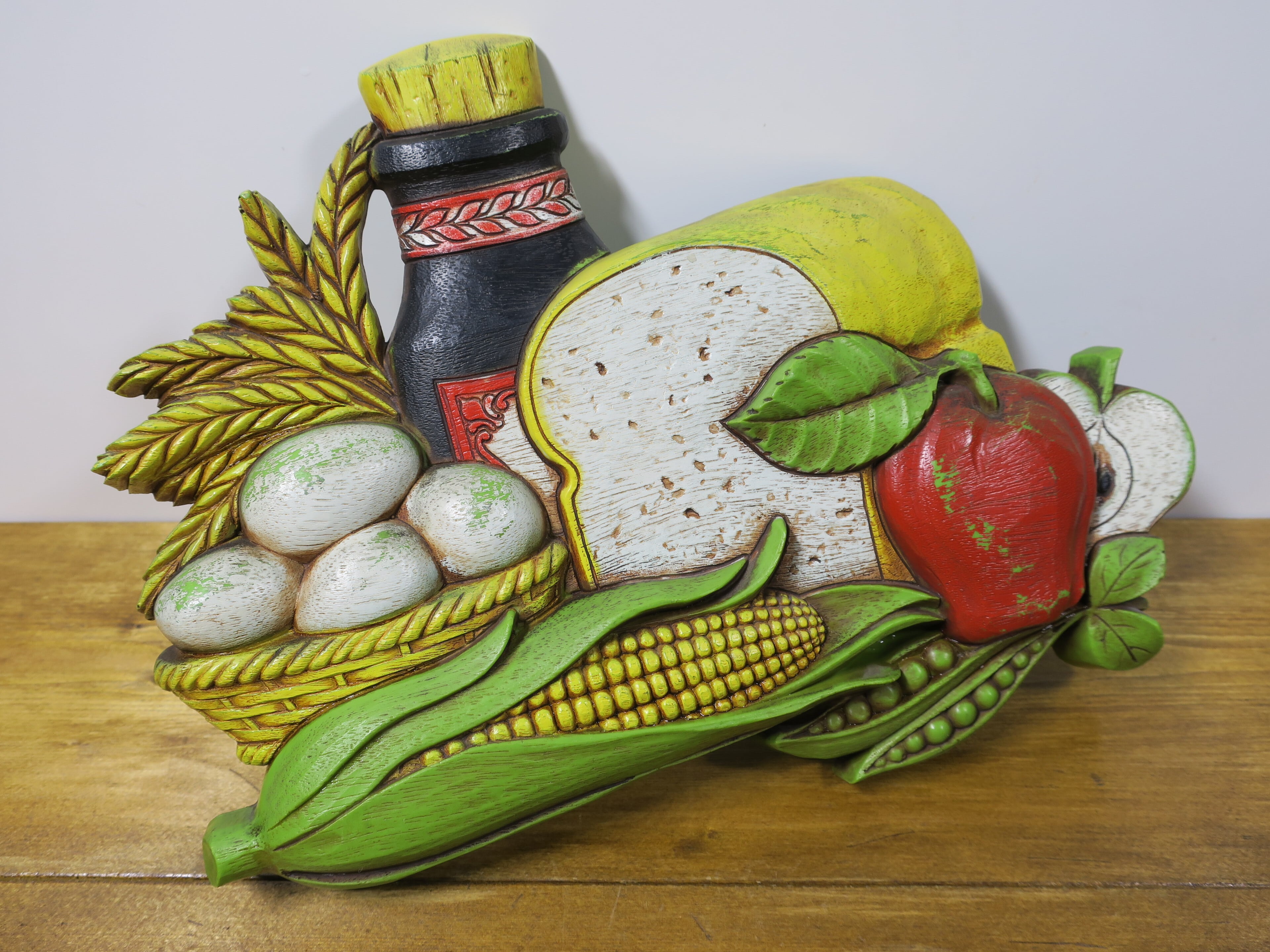 60sヴィンテージ 注文 ルーサイトウォールデコ/vintage昭和レトロ