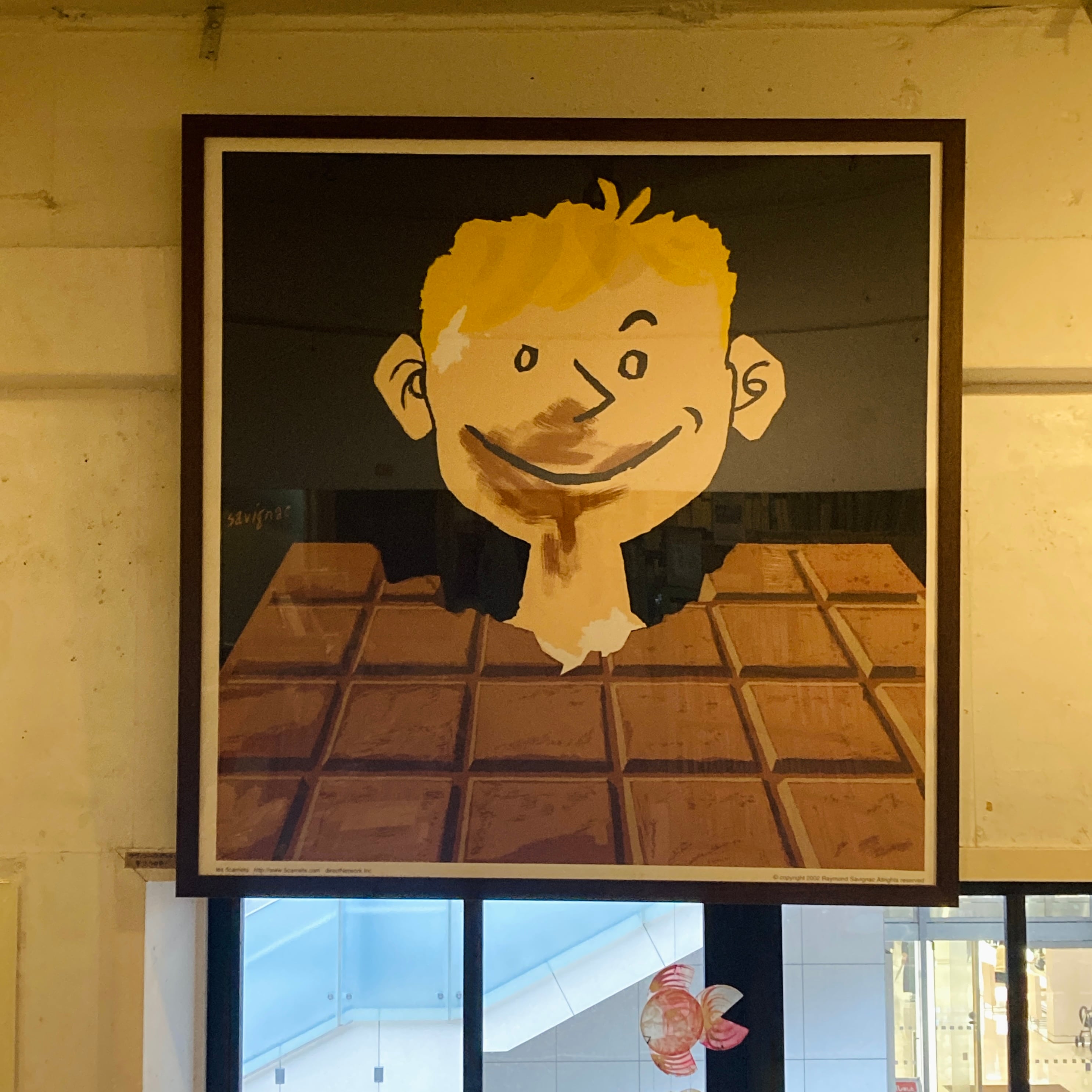 イモン サヴィニャック 「ショコラ・トブレ 1951」ポスター | 百年