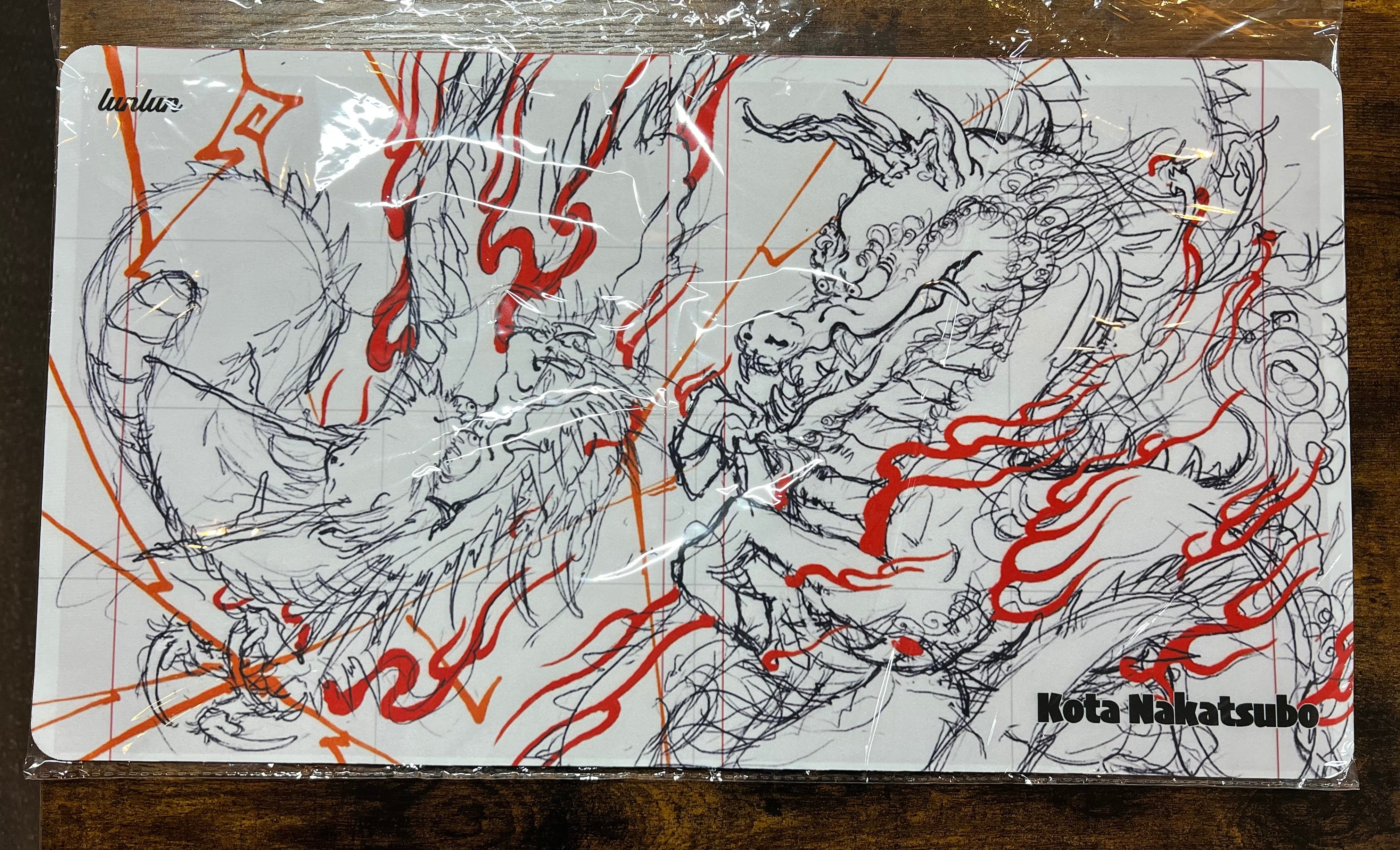 MTG LUNLUN 神を討つ 優勝プレイマット 匈歌ハトリ先生 一