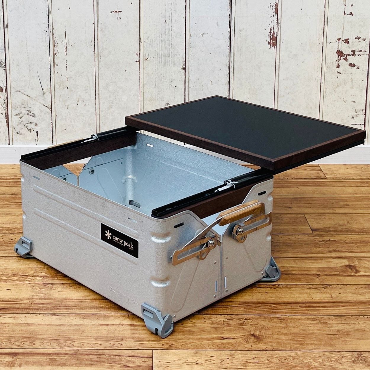 スノーピーク シェルコン50カスタム品 シェルフコンテナ50専用