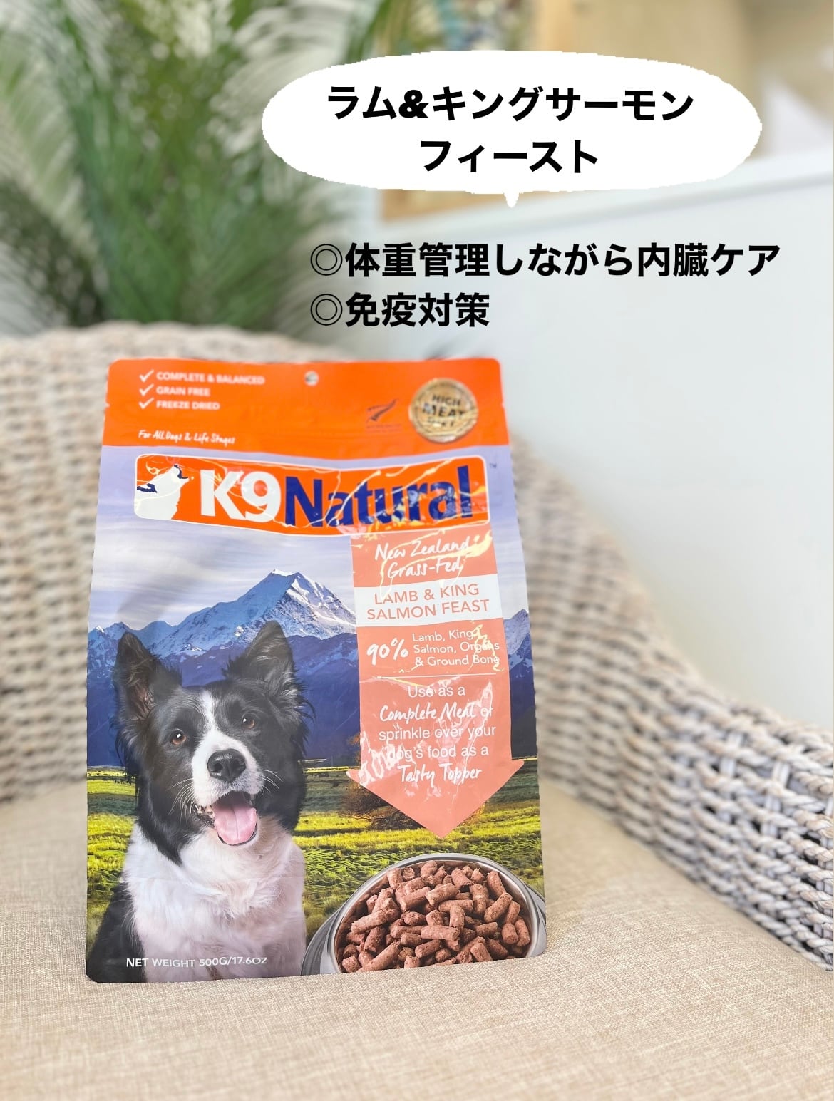 K9ナチュラル K9 Naturalラム＆キングサーモン3.6kg送料無料 3.6kg】K9