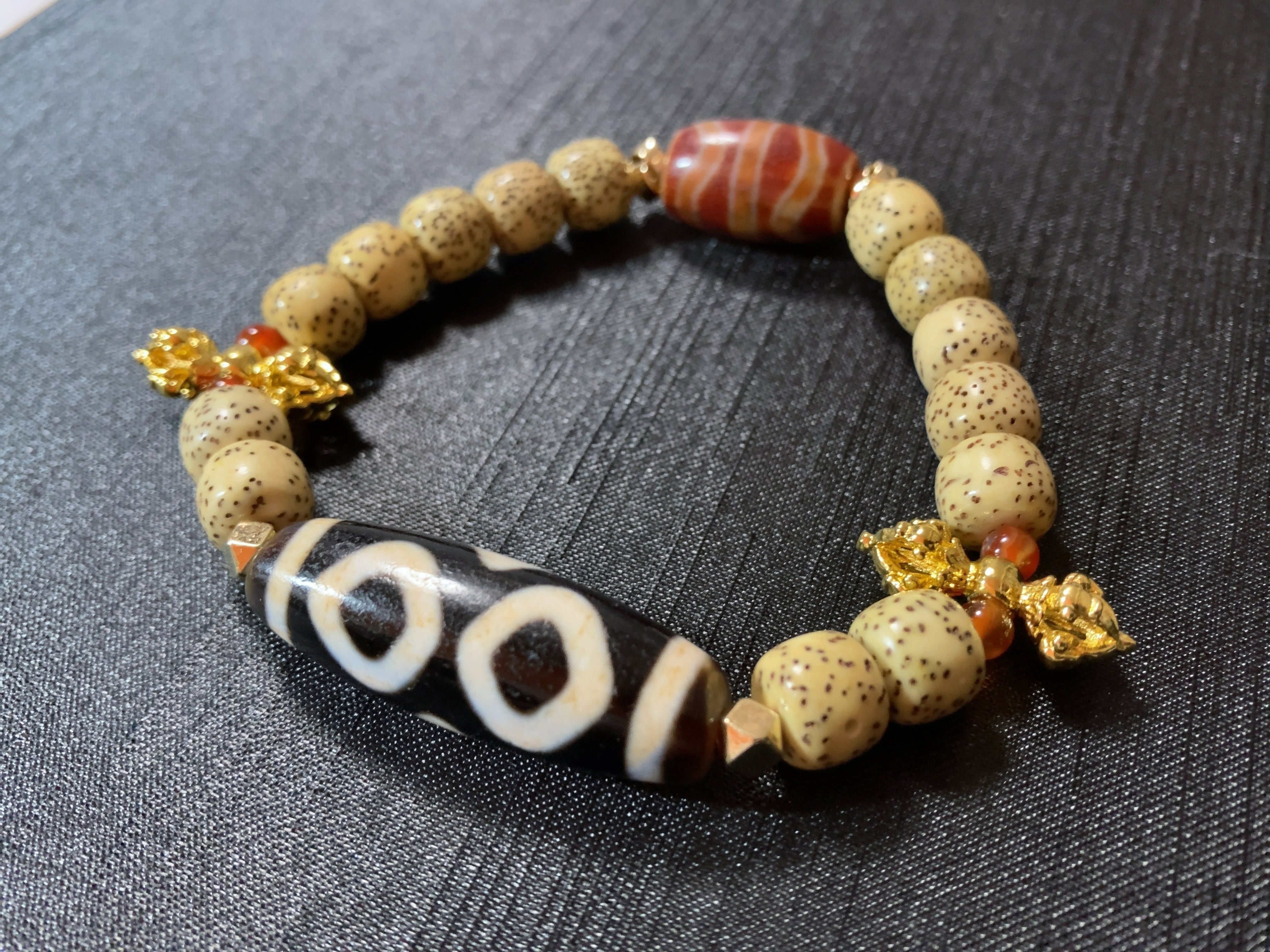 注文 上肯老礦天珠‼️西蔵老礦手工伝承七線天珠 上肯老礦天珠‼️西蔵老