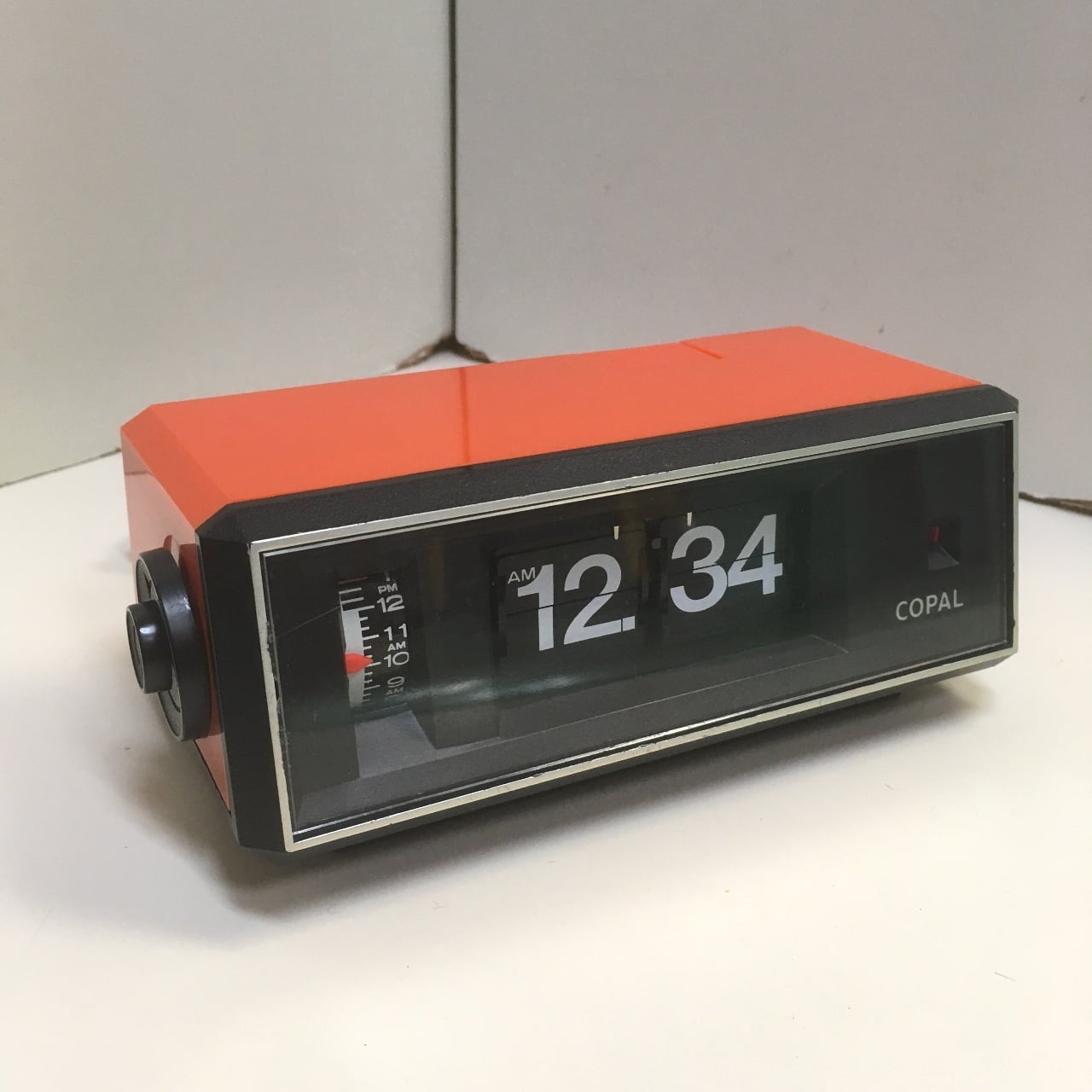 COPAL レトロなパタパタ時計【オレンジ】（102520380） | 東京レトロ