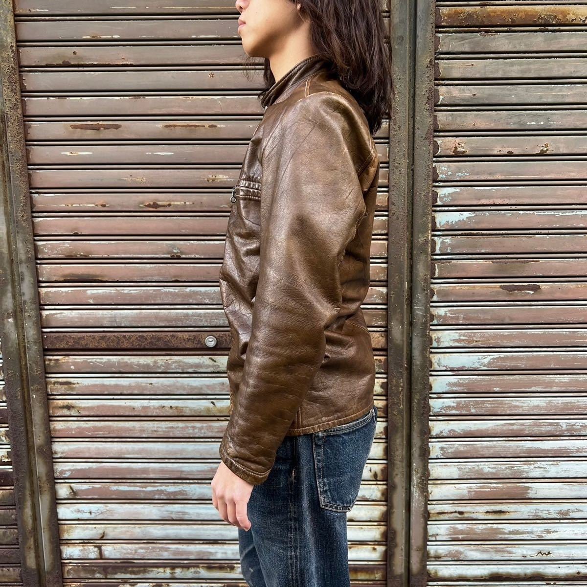 60s 70s Harley-Davidson シングルライダース ジャケット レザー