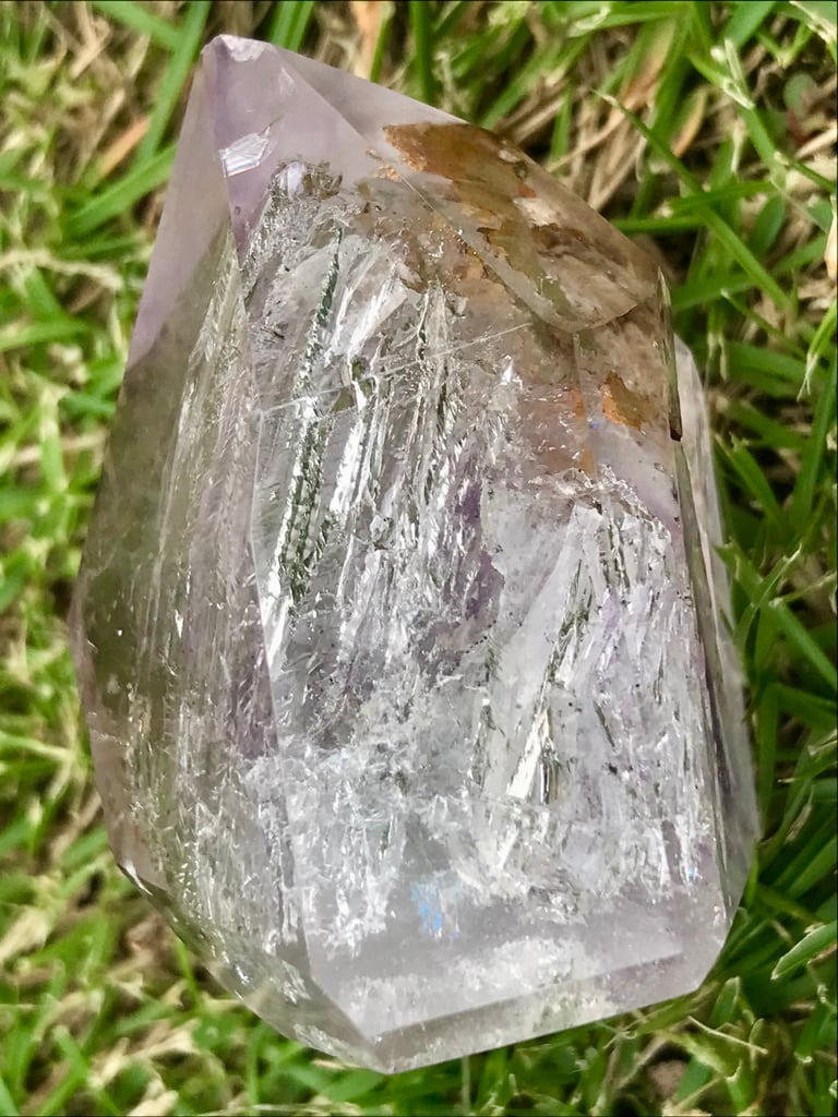 でっかい天使の贈り物！スモーキーエレスチャルクォーツ でっかい天使