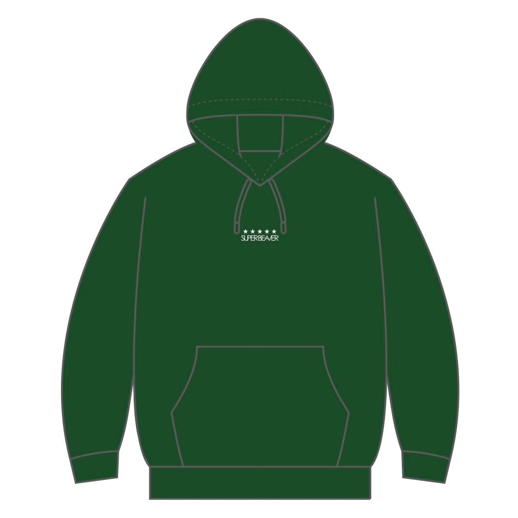 SUPER BEAVER ビックシルエットパーカー ブラック XLサイズ SBビック