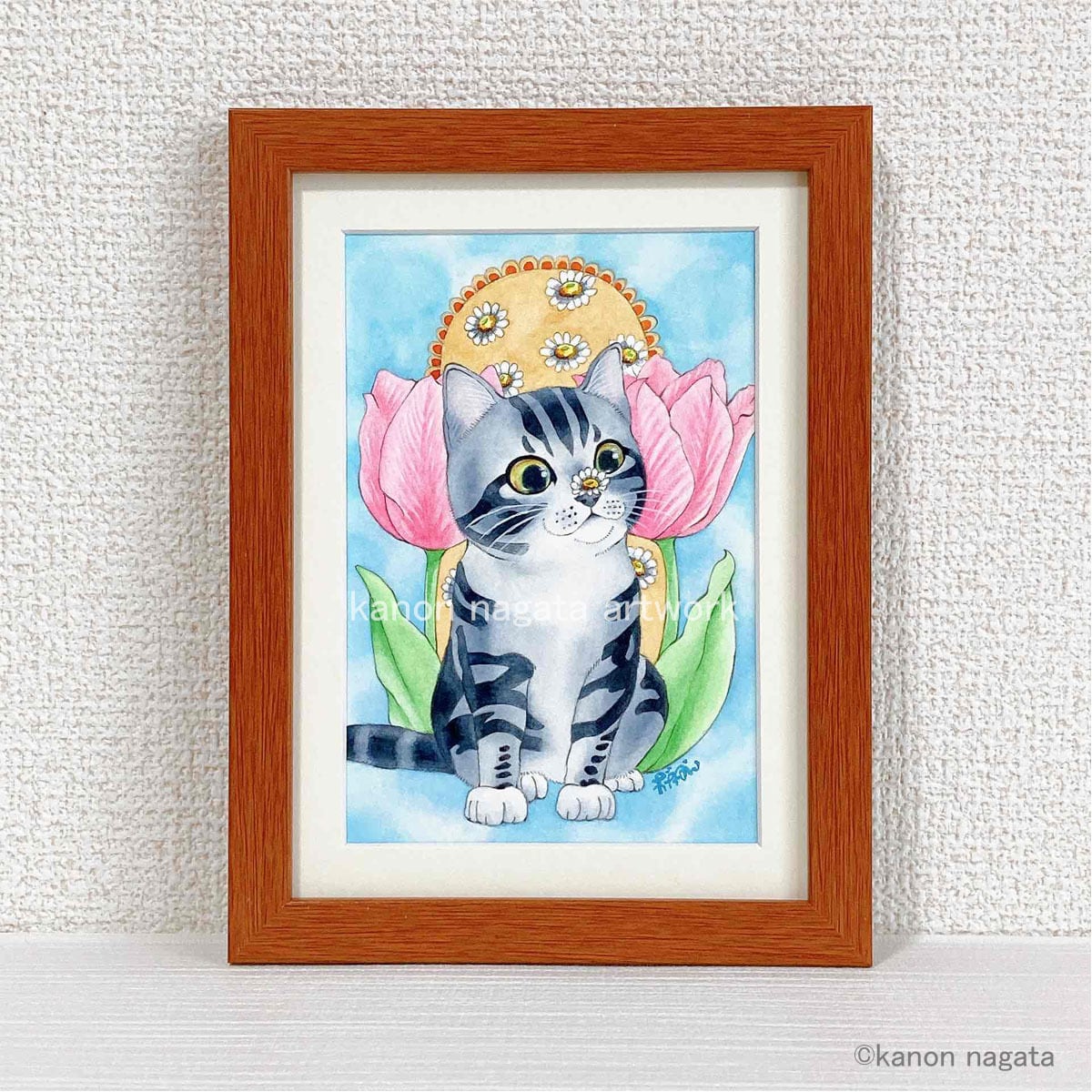 油彩画油絵原画F30号【アンコールワット】一点物芸術作品