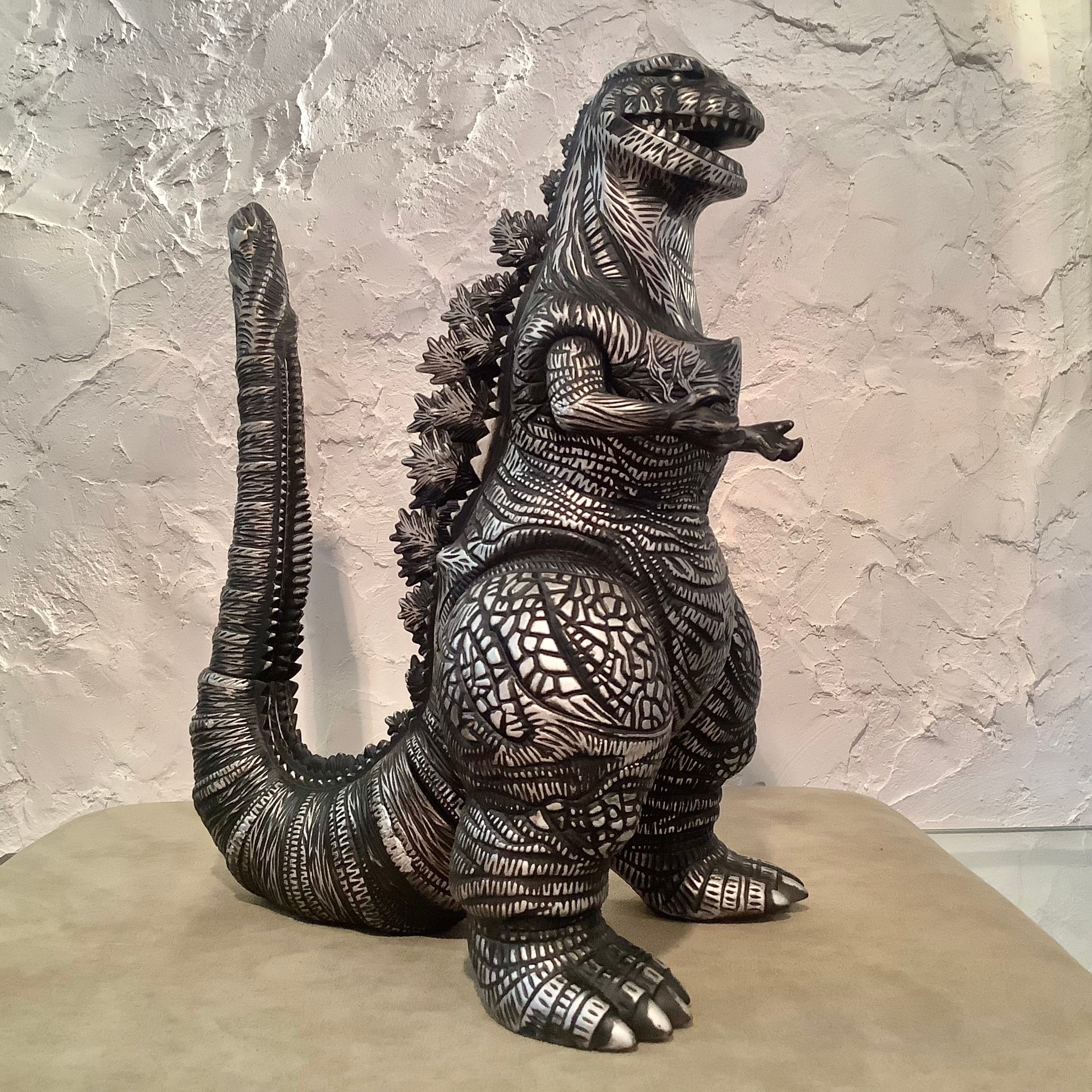 マルサンゴジラ350 第四形態 シンゴジラ paint by Yoshizaka Takashi