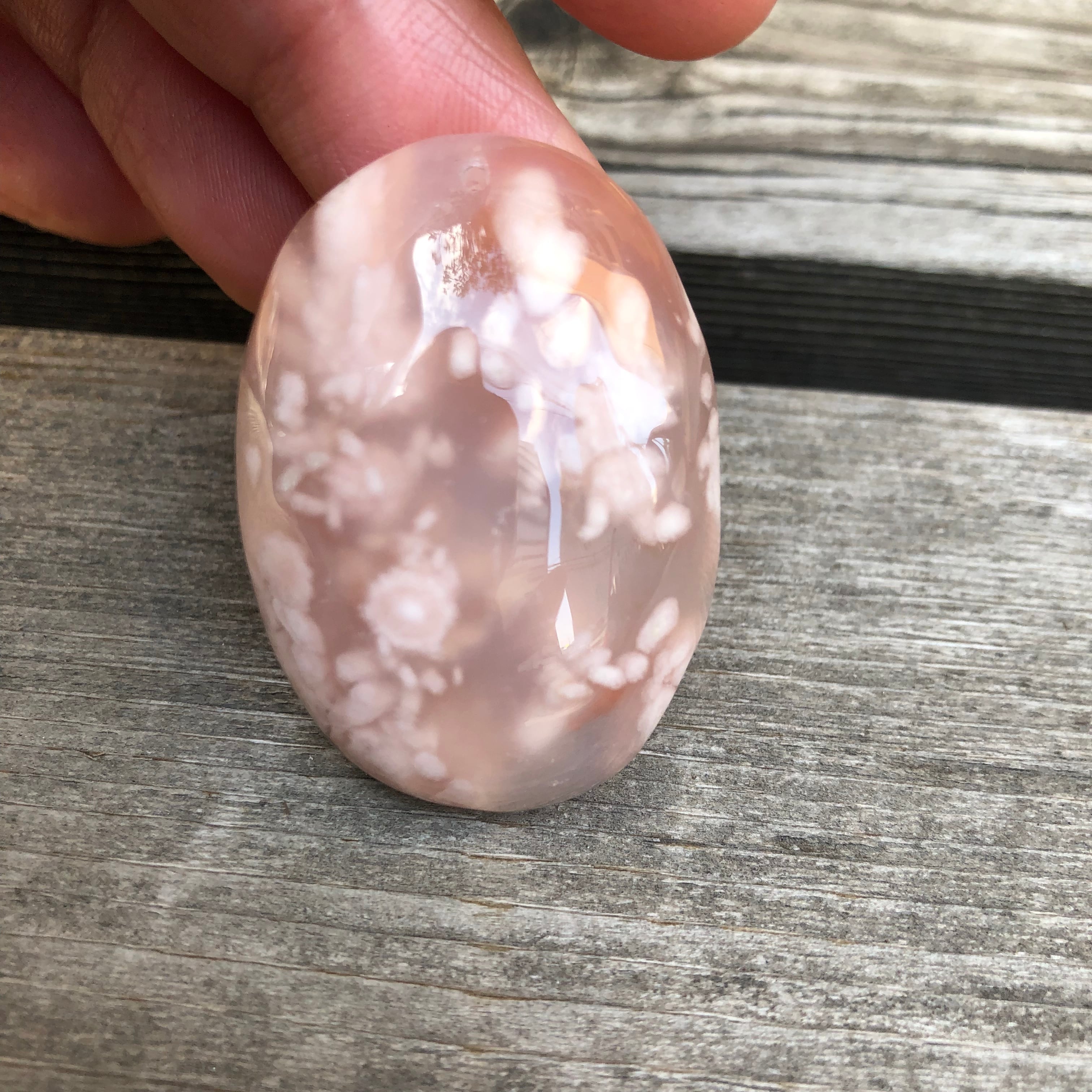 チェリーブロッサムアゲート スカル モチーフ チェリーブロッサム