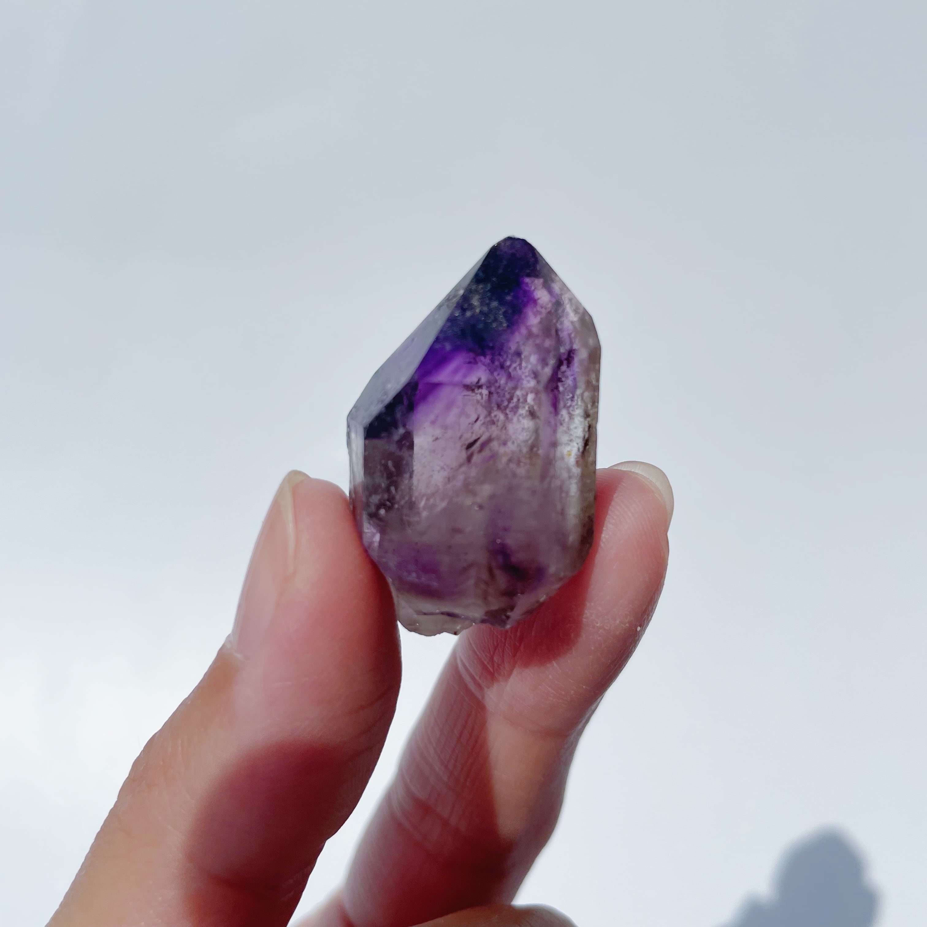 ジンバブエ産シャンガーンアメジスト08◇Smoky Amethyst◇天然石
