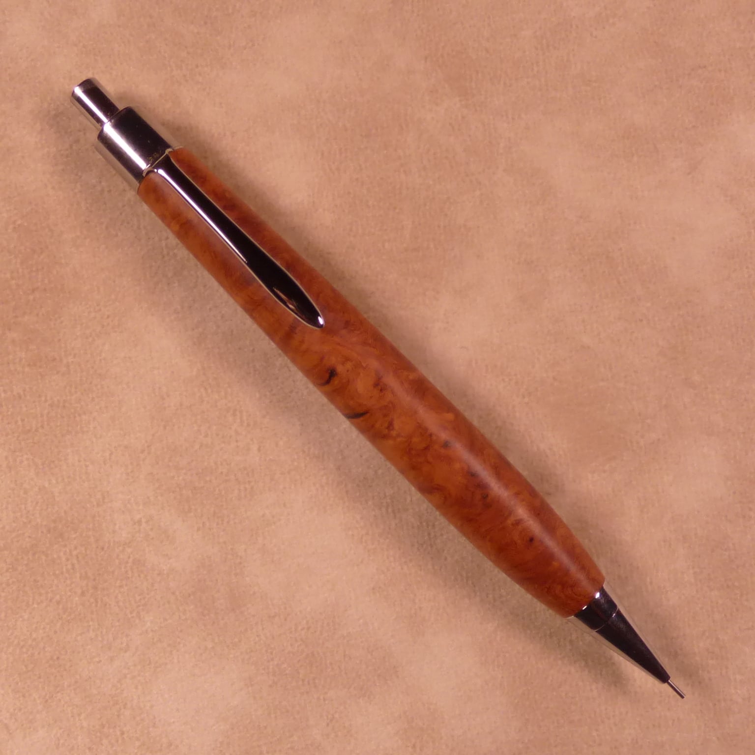 クラフトエー crafta MP202 本花梨瘤紅白 シャープペンシル