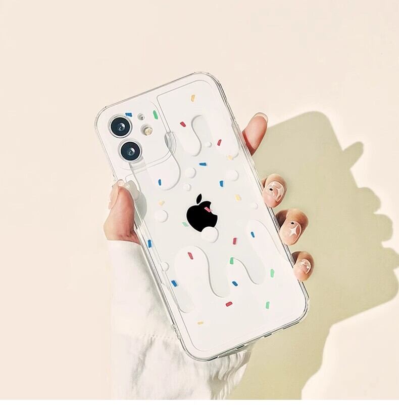 iPhone13 ケース アイスクリーム スマホケース 溶ける iPhone12ケース