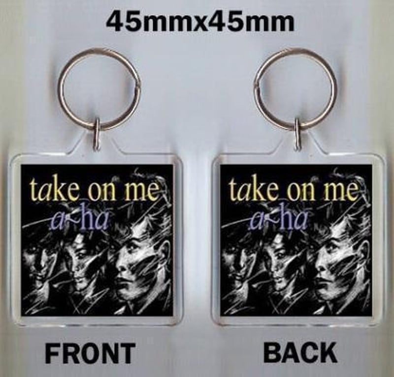 a-ha キーホルダー JAPAN TOUR 1987 a-ha キーホルダー JAPAN TOUR 1987
