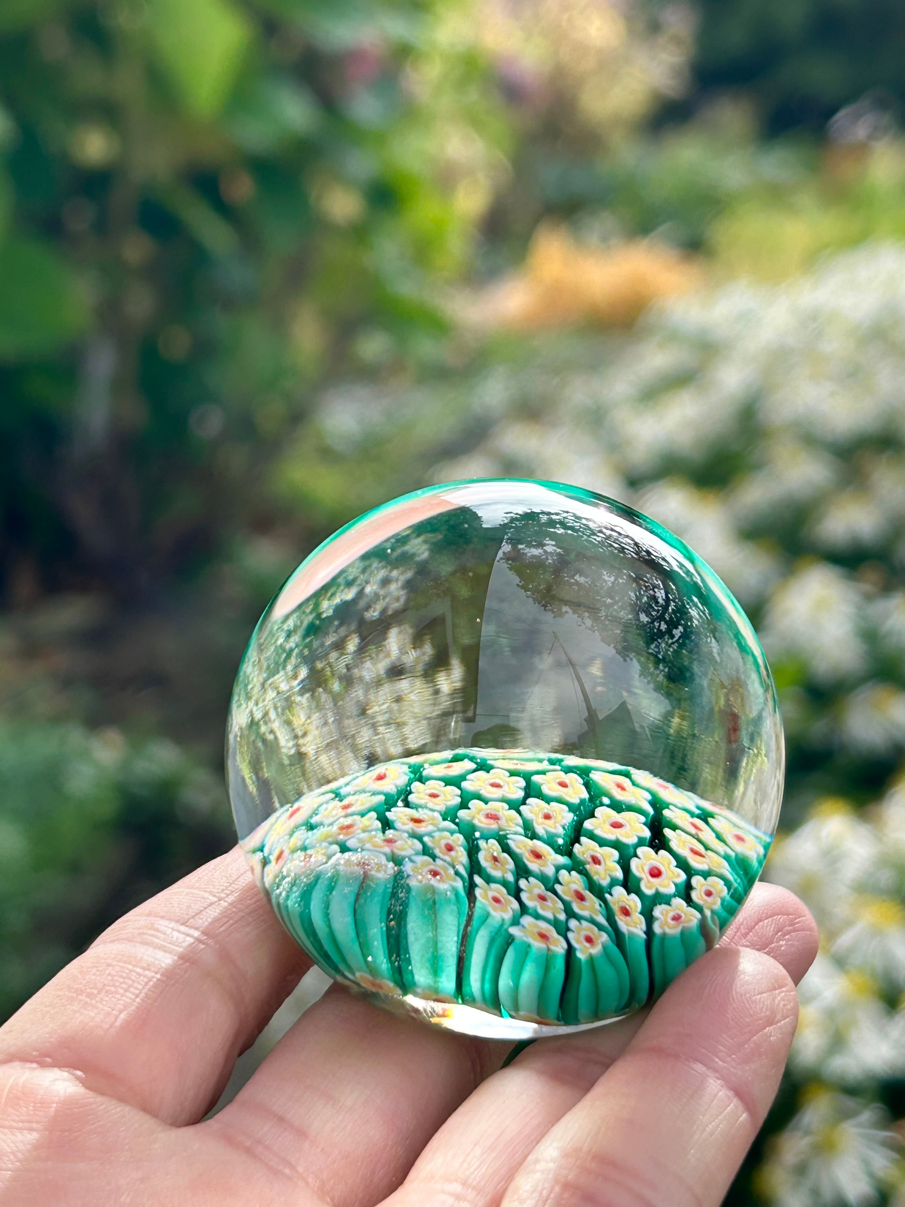 19 ベネチアングラス(MURANO ムラノガラス) ペーパーウエイト ITAL