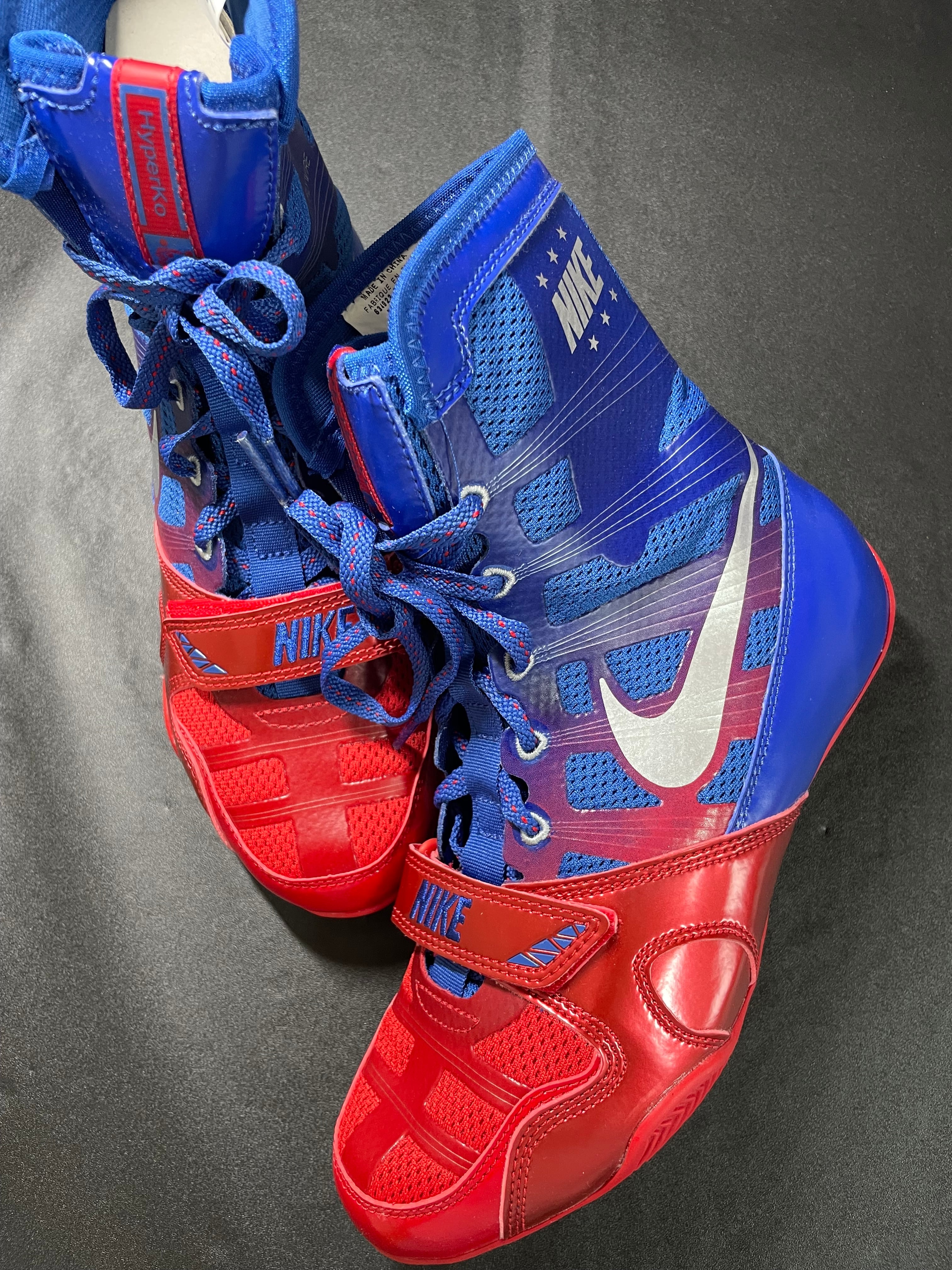 24センチ翌日発送NIKE(ナイキ) ボクシングシューズ ハイパーKO/レッド