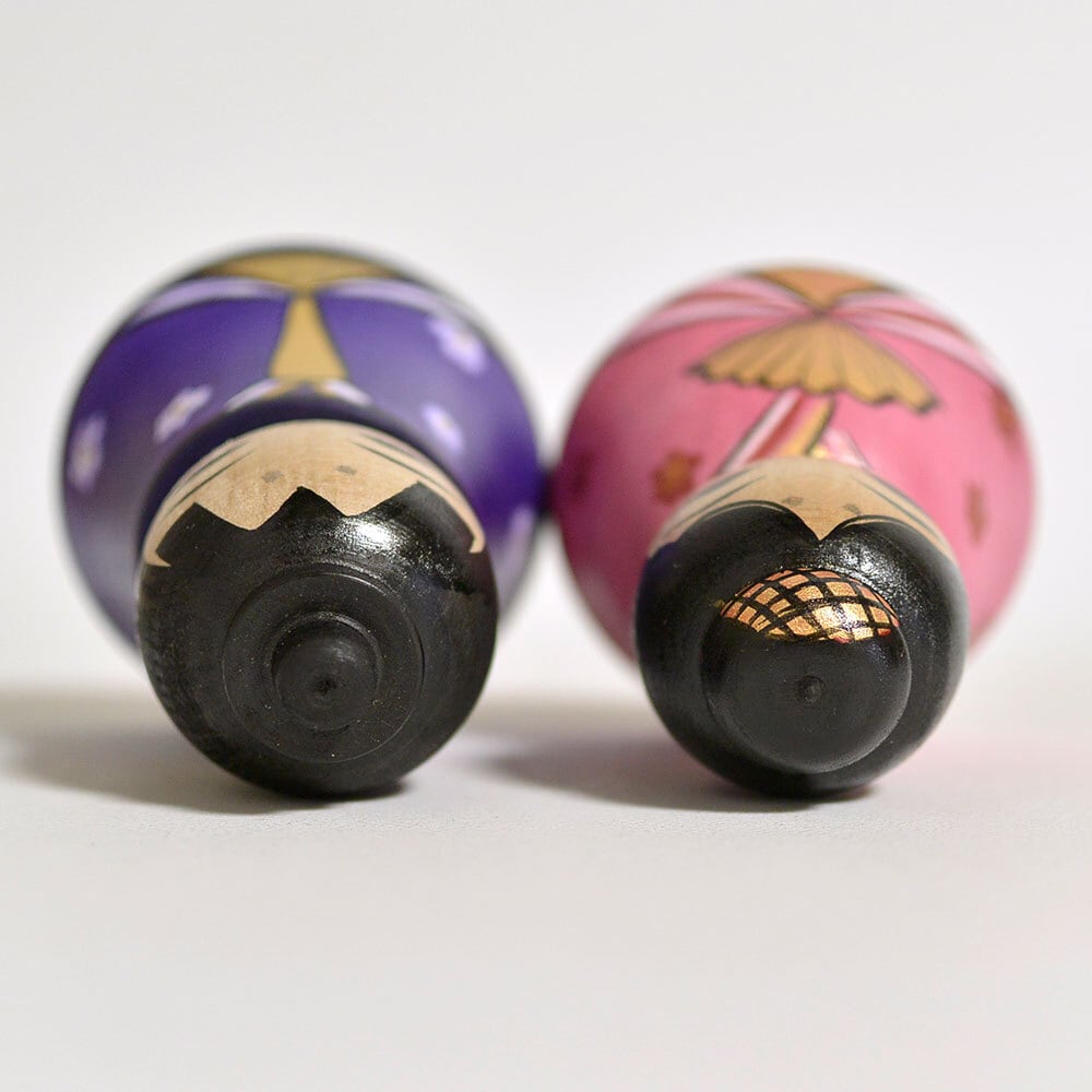 雛こけし 約3寸 約9cm 阿保正文 工人（津軽系）#0827 | コケシア