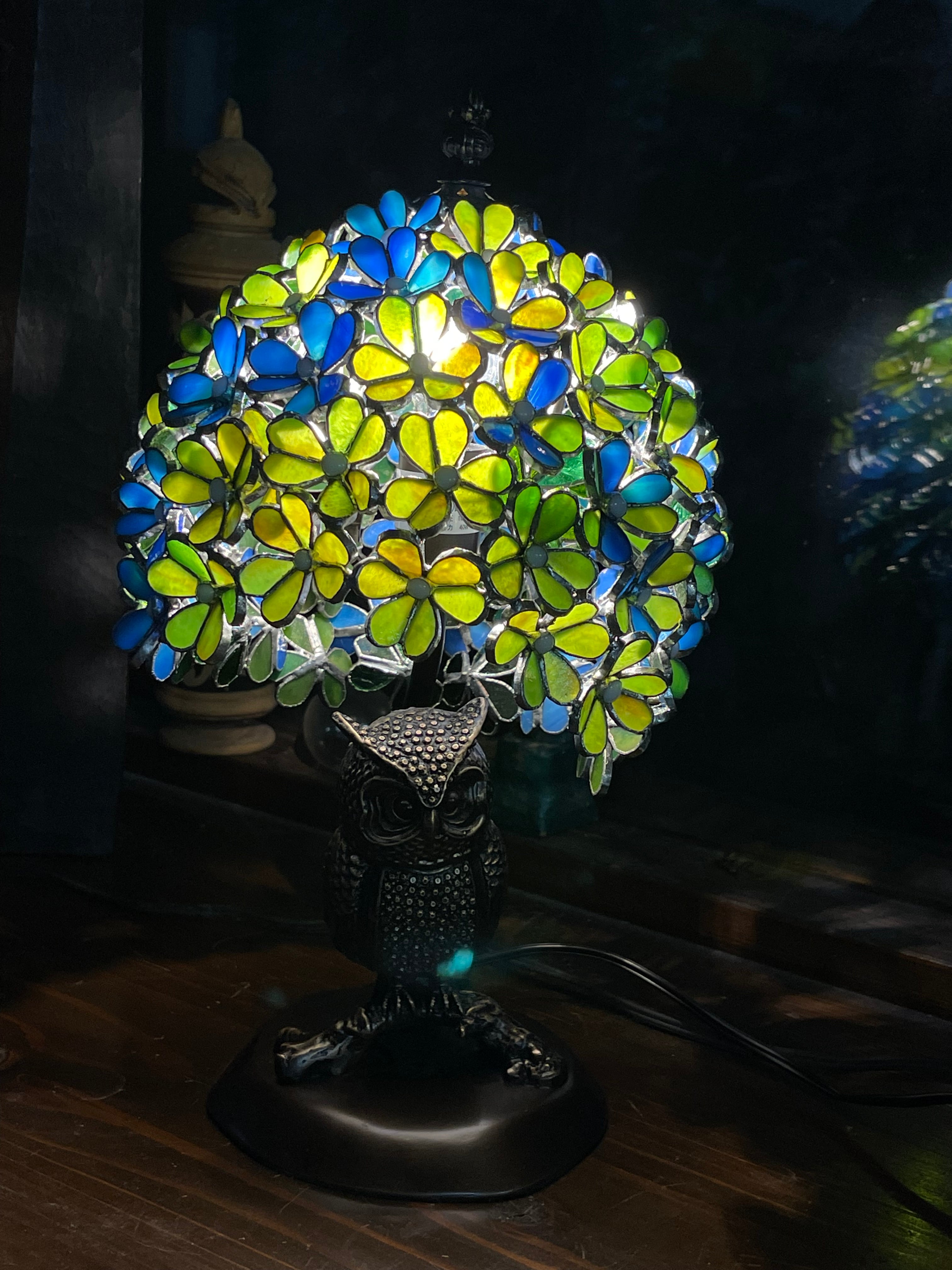 自然の風景 ステンドグラス グラスマスターズ ランドスケープ 円形