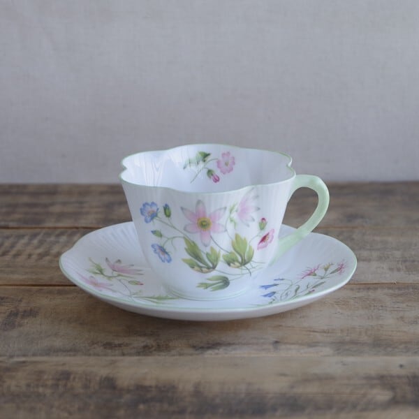 アンティーク 食器 SHELLEY シェリー Dainty ディンティー 花柄 カップ