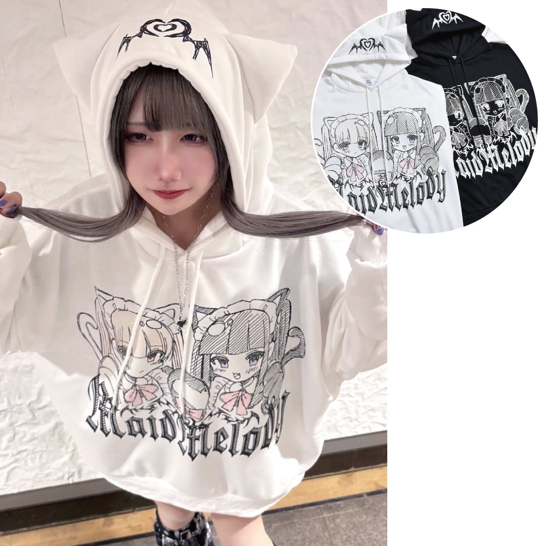 新作】ネコ耳メイドメロディーパーカー | VOLCAN&APHRODITE