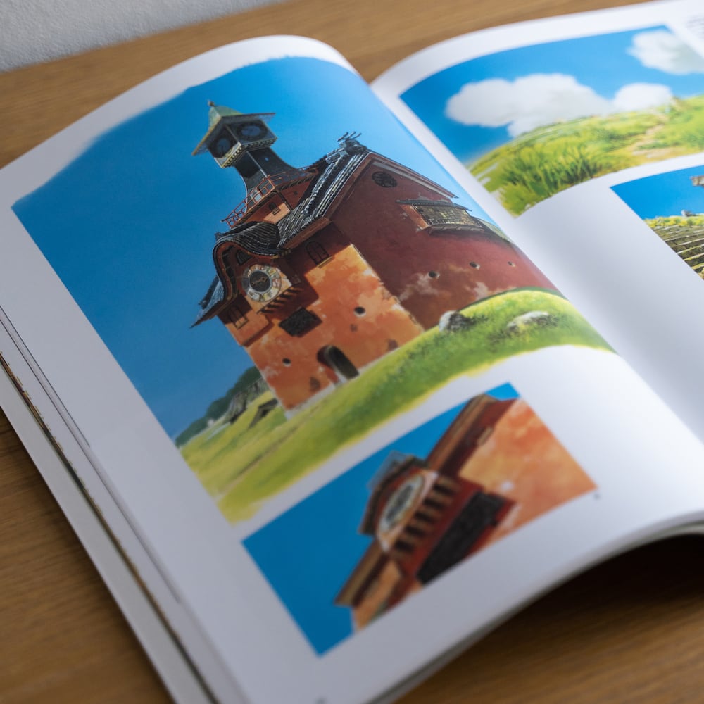 ジブリアート16 千と千尋の神隠しより「渋温泉」 額縁寸法32.7㎝×24.0