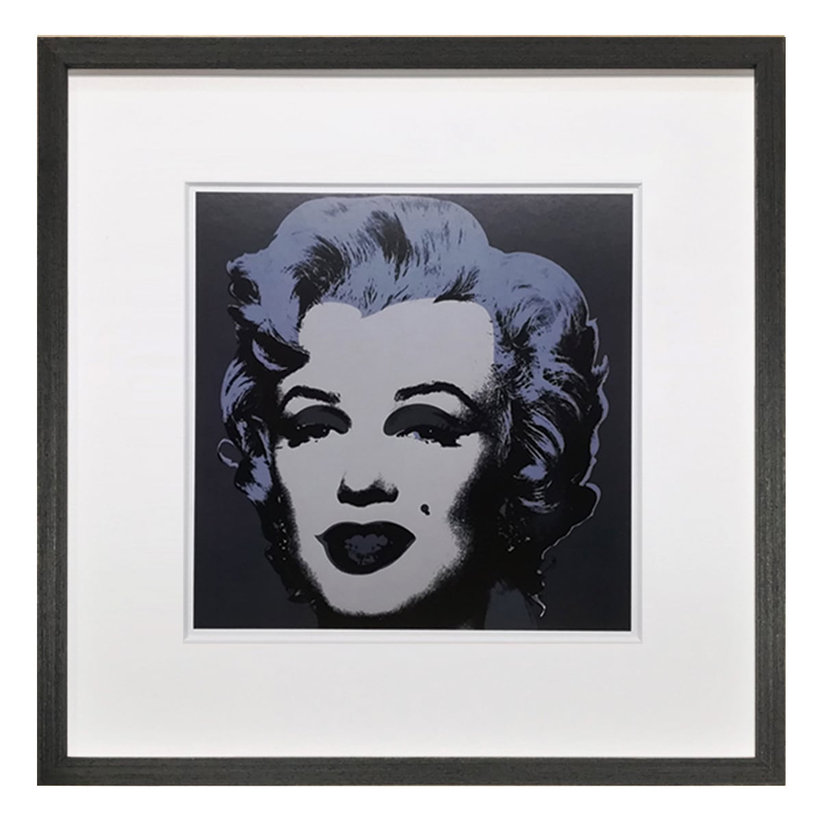 額縁付き] アンディ・ウォーホル「Marilyn Monroe,1967(black