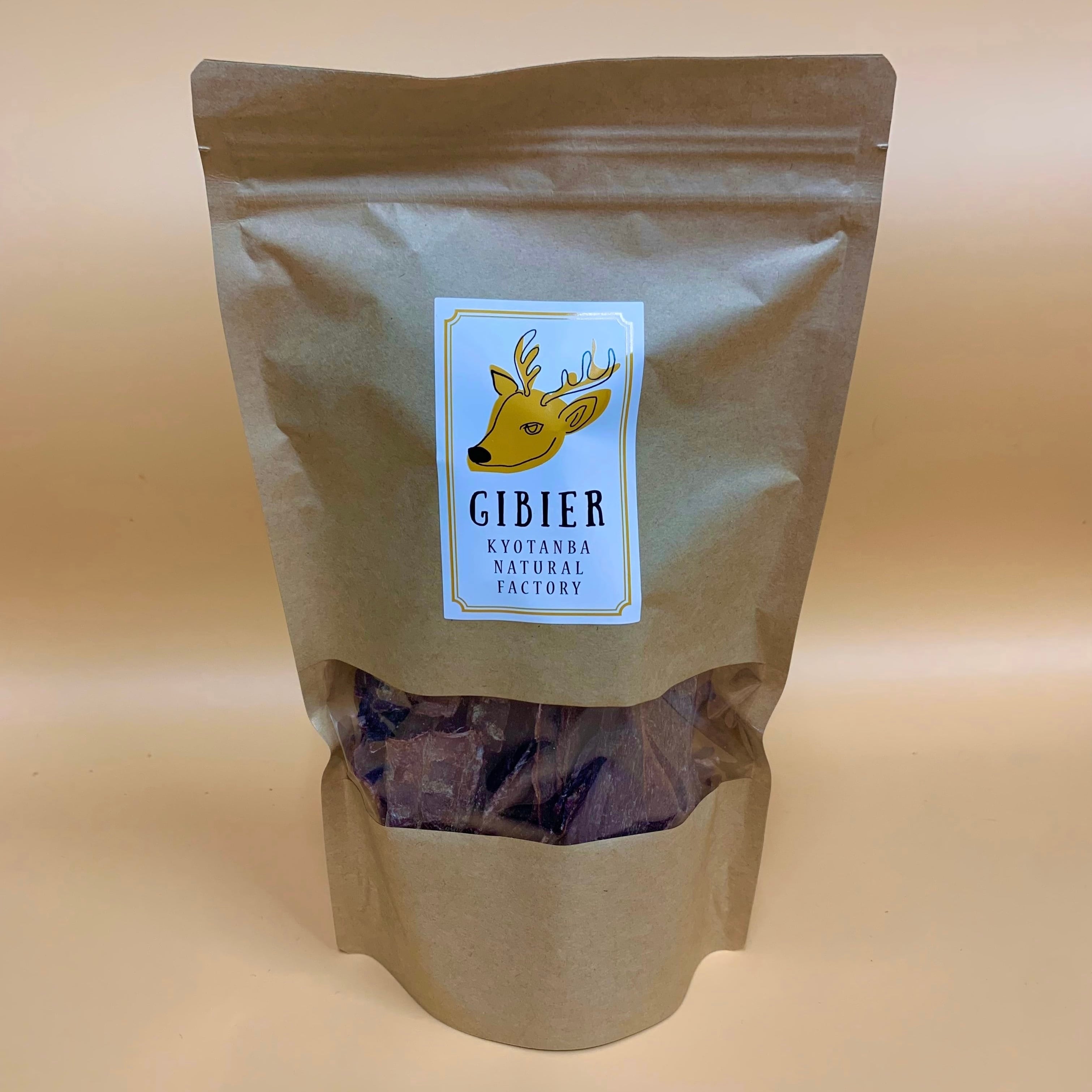 鹿ドライジャーキー 薄切1.5㎜前後 お得な大袋 75g | 京丹波自然工房