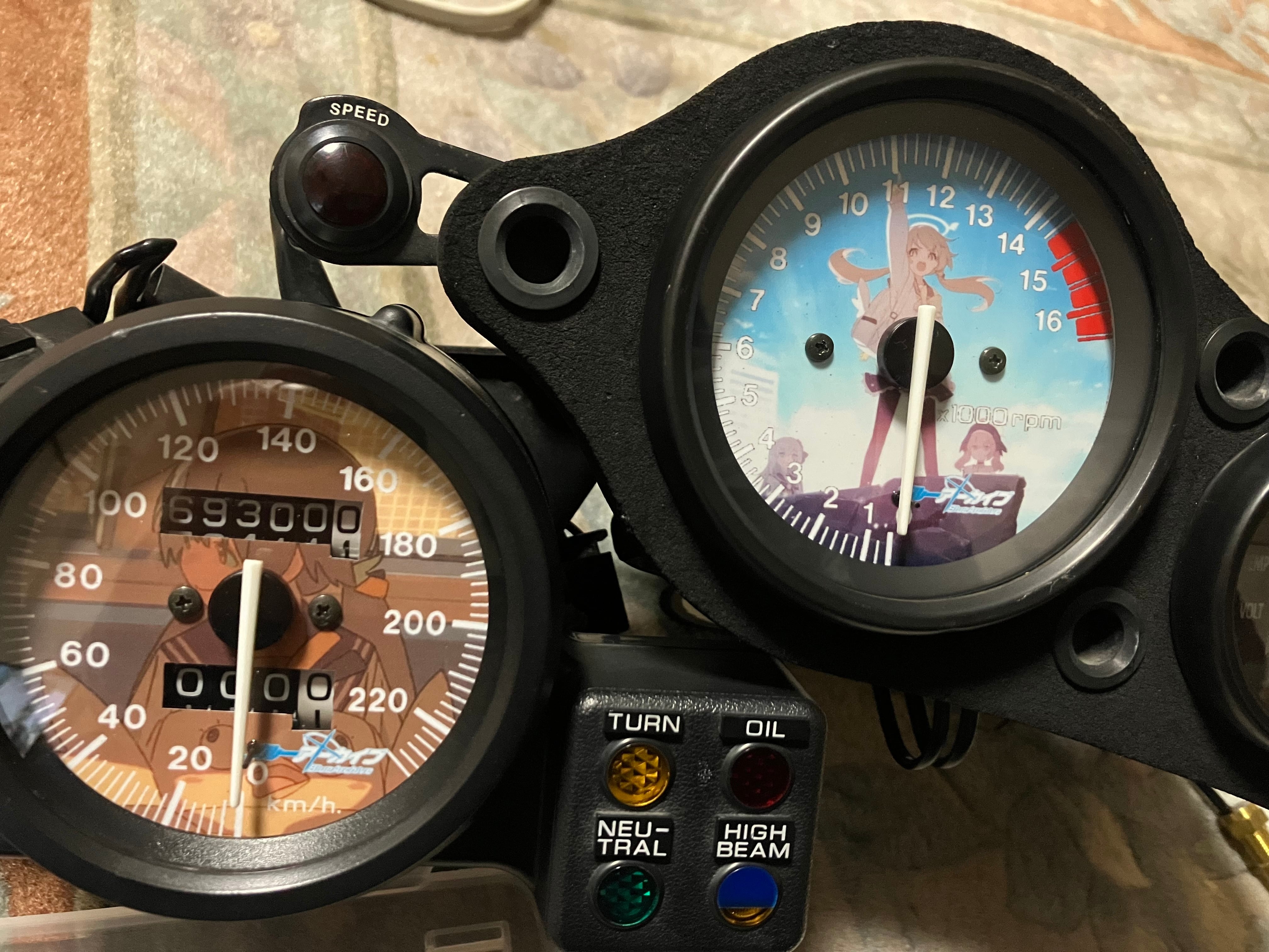 ワンオフ!CBR250RR(MC22)他ワンオフスペシャルメーター製作します