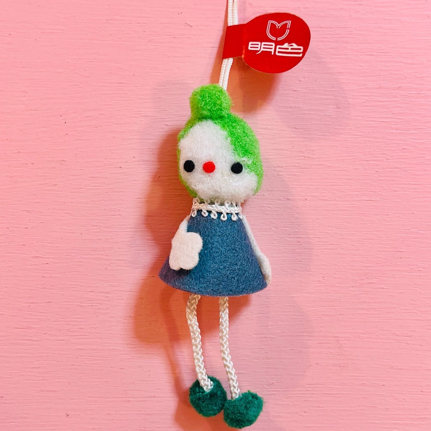 昭和 レトロ ぬいぐるみ 女の子 カラフル かわいい ピンク イエロー 3