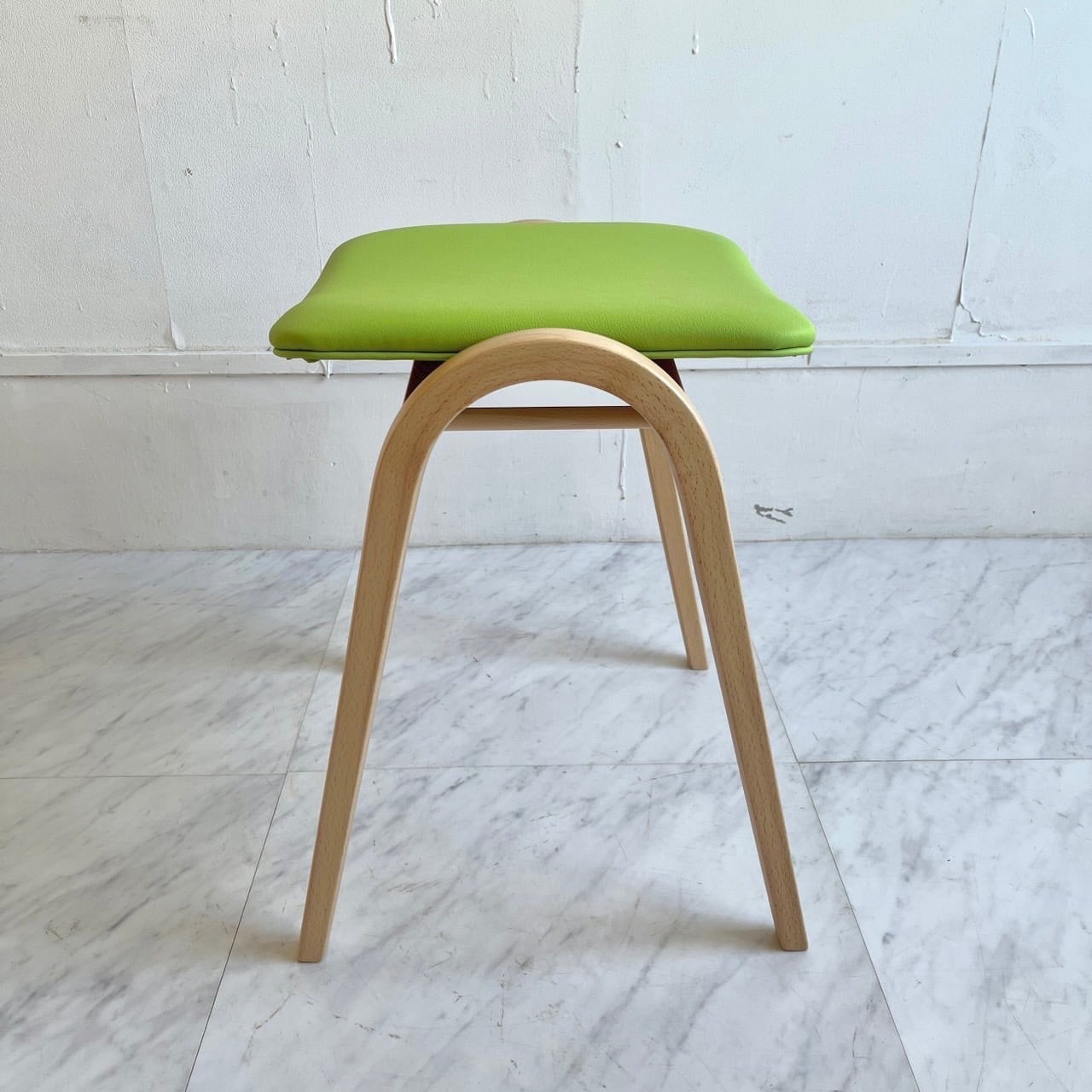 秋田木工 AKIMOKU スタッキングスツール 剣持勇 NO.202 ブナ材