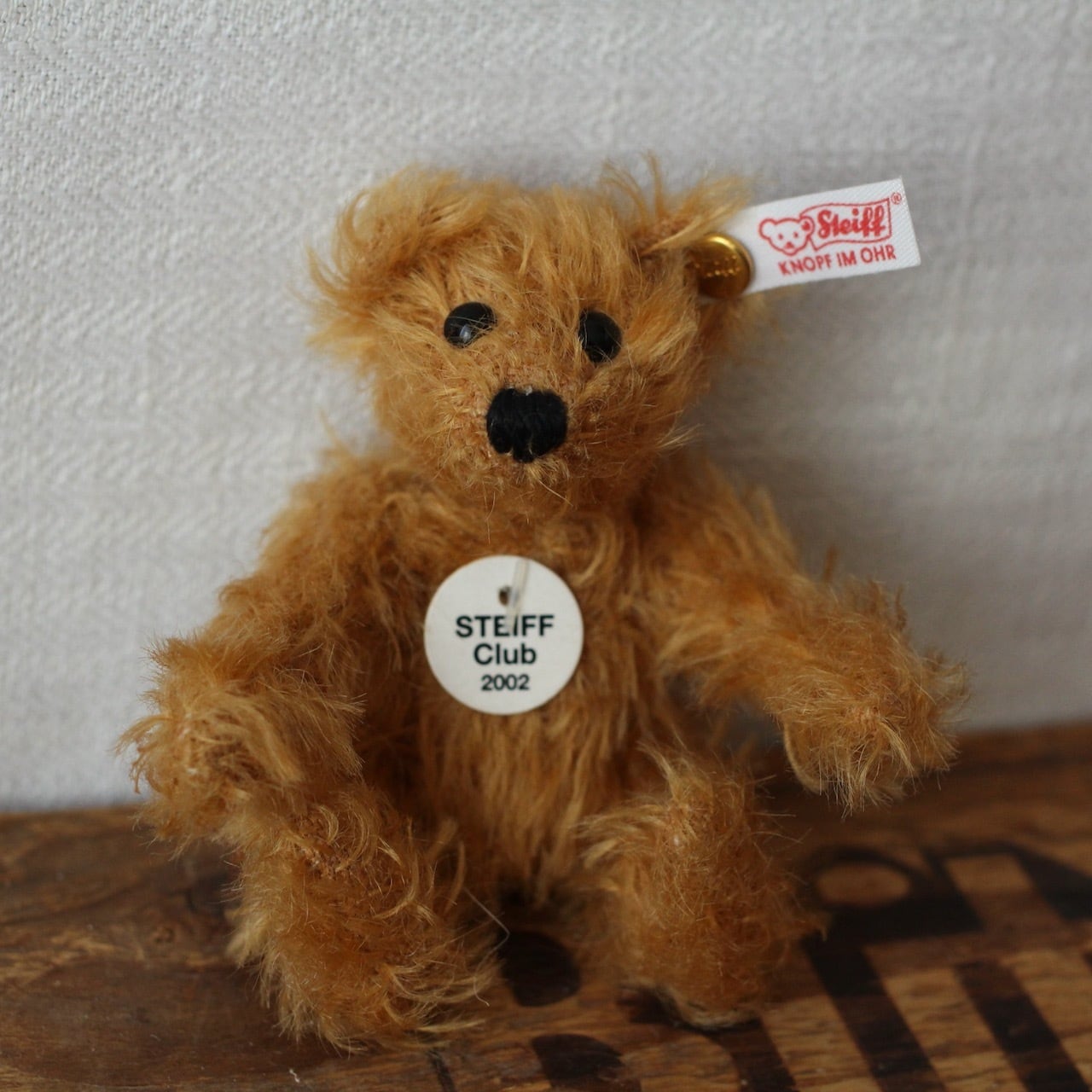 347]アンティーク/ヴィンテージ シュタイフクラブ テディベア 2002年