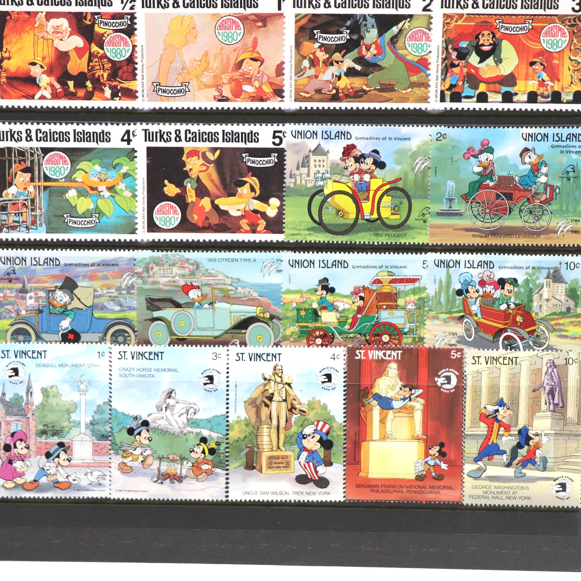 ディズニー 切手コレクション 25シート ディズニー 切手コレクション