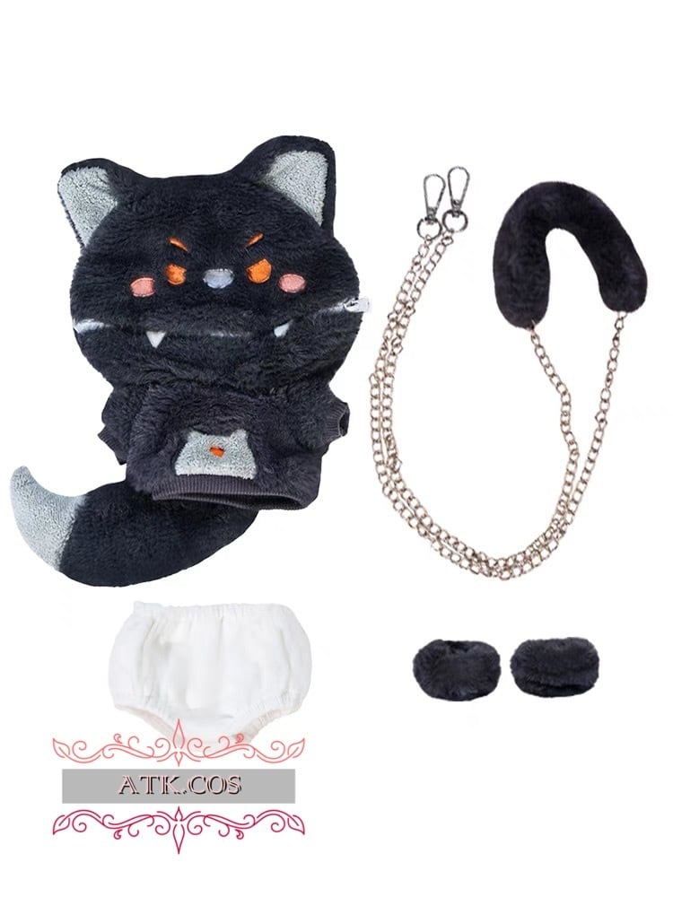 ATK.COS】d076 狼 着ぐるみ 着せ替え 人形 ぬいぐるみ 服 衣装 服装